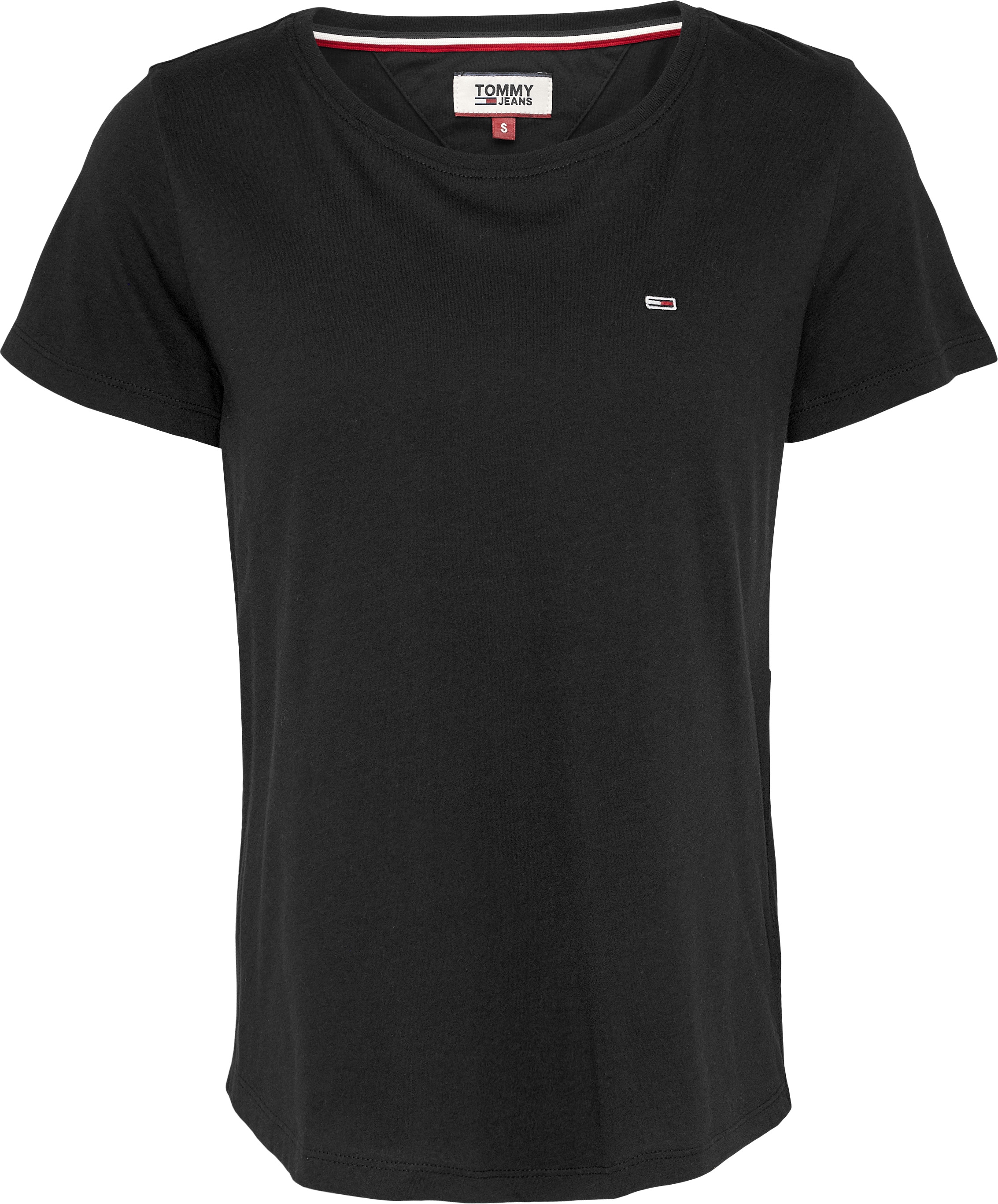 Tommy Jeans T-Shirt »TJW 2PACK C-NECK TEE«, (Packung, 2 tlg., 2er), mit Logo-Stickerei