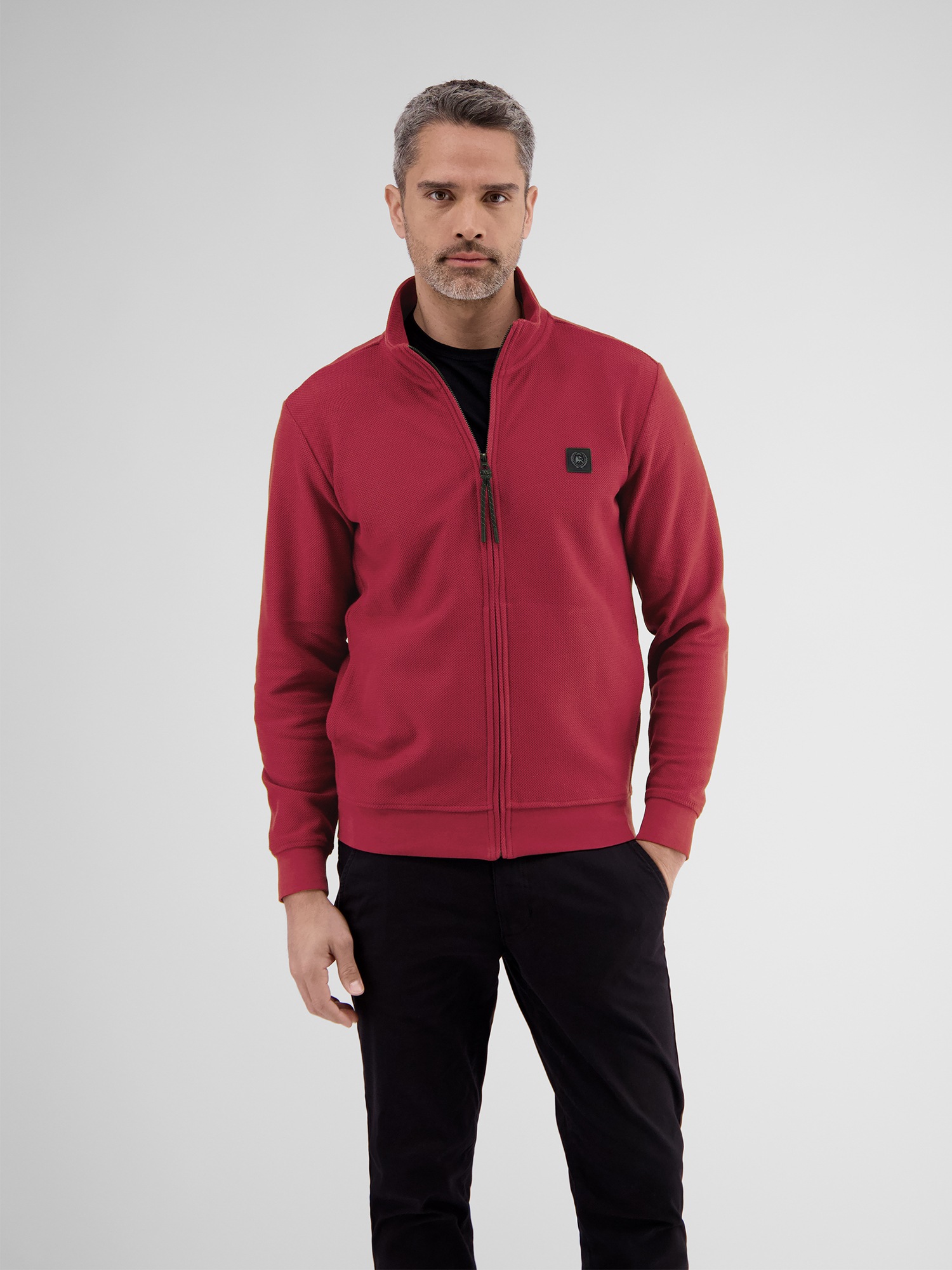 LERROS Sweatjacke »LERROS Sweatjacke in Strukturqualität«