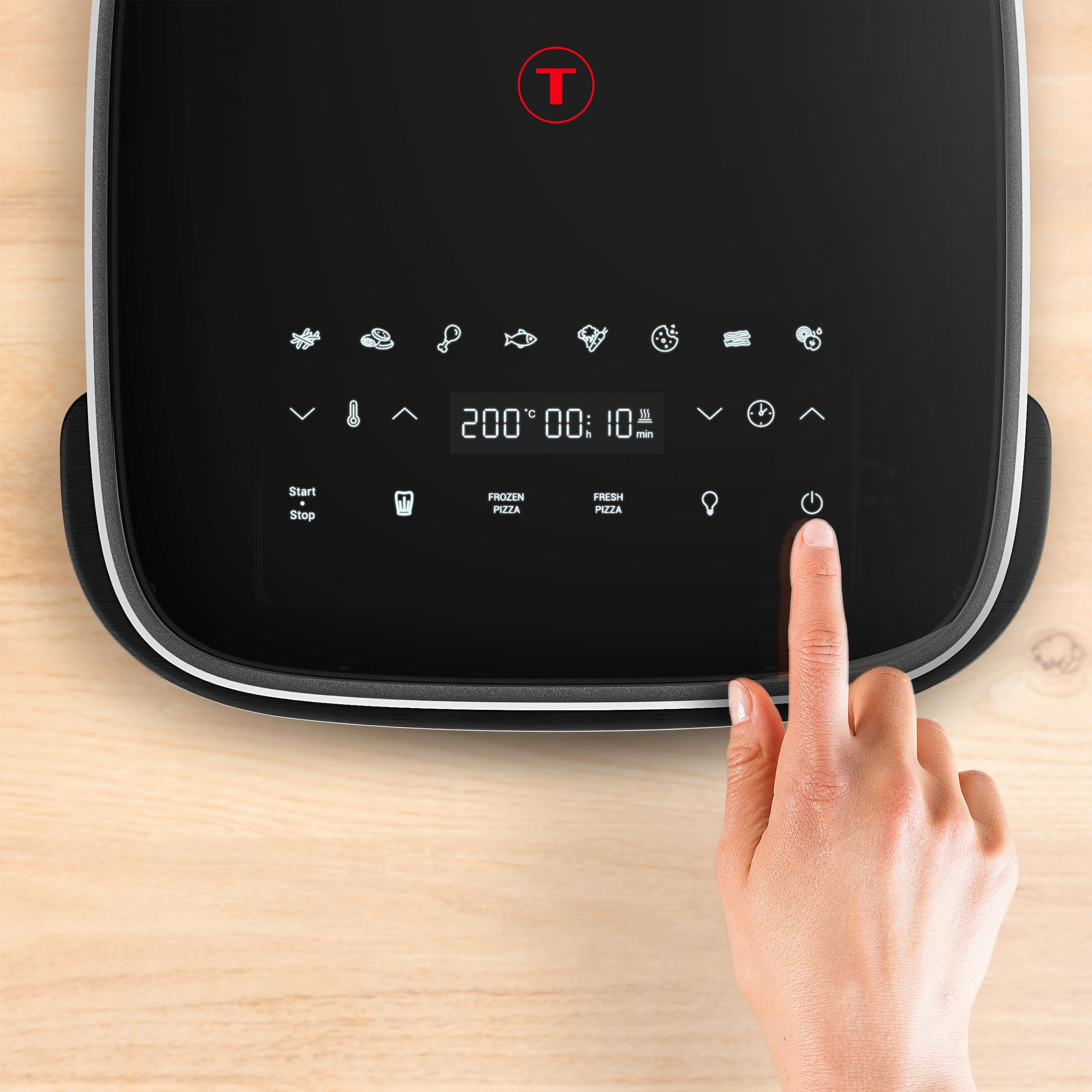 Tefal Heißluftfritteuse »FW4018 Easy Fry XL Surface mit Pizzabackfunktion«, 2200 W