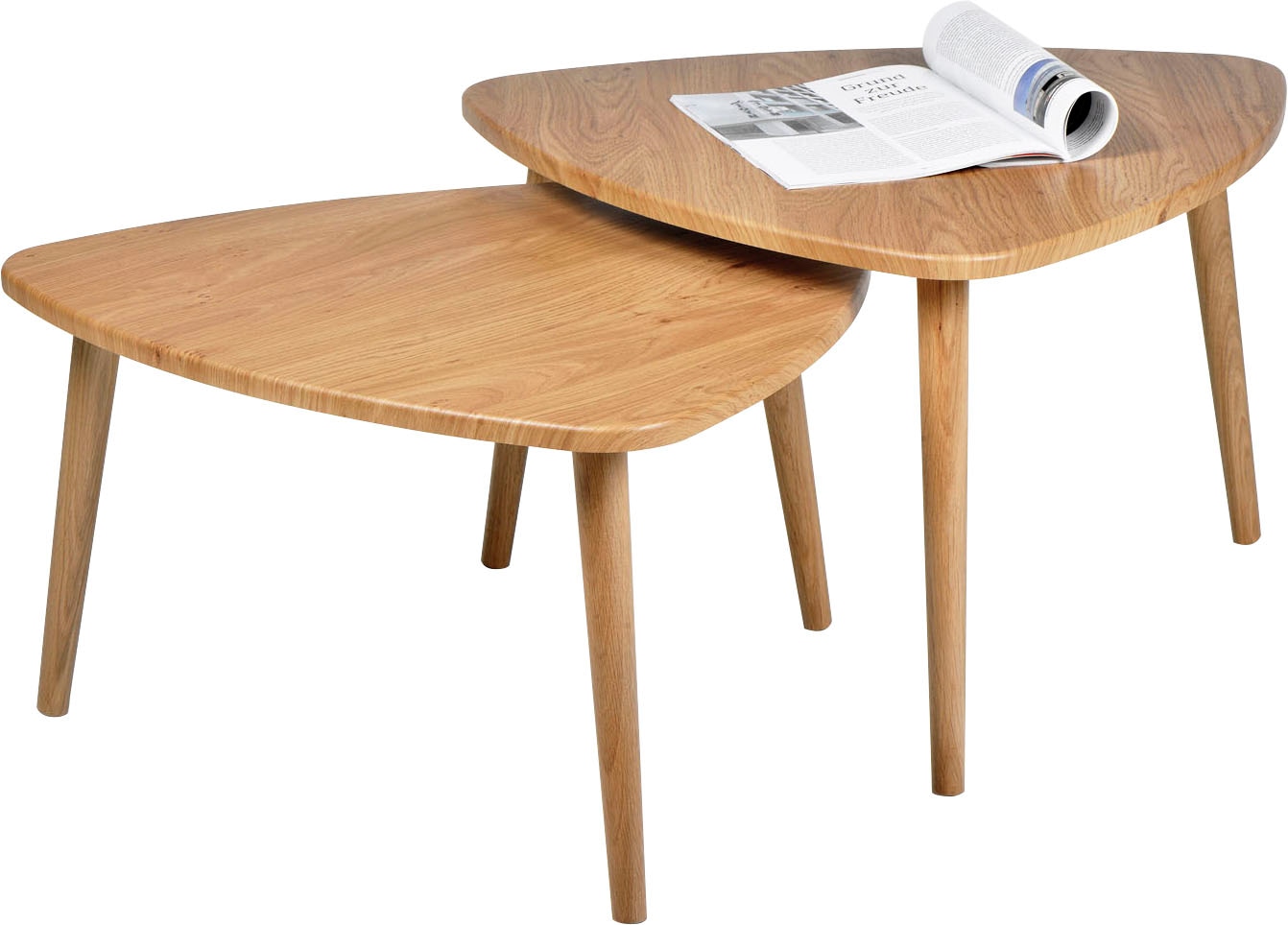 PRO Line Satztisch, (Set), Massivholz Buche, Platte Holz, Couchtische in  unterschiedlichen Höhen online kaufen