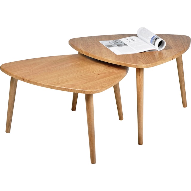 PRO Line Satztisch, (Set), Massivholz Buche, Platte Holz, Couchtische in  unterschiedlichen Höhen online kaufen