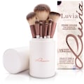 Luvia Cosmetics Kosmetikpinsel-Set »Prime Vegan«, (15 tlg., inkl. Pinselhalter), vegan