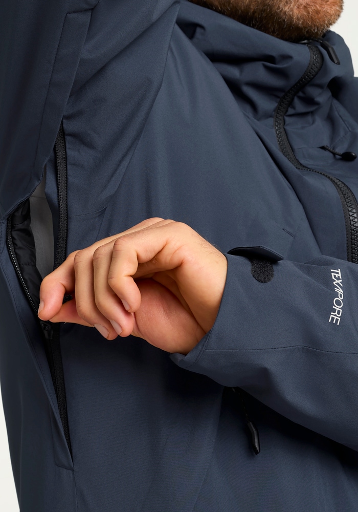 Jack Wolfskin Skijacke »FLOWLINE PRO 2L INS JKT M«, mit Kapuze