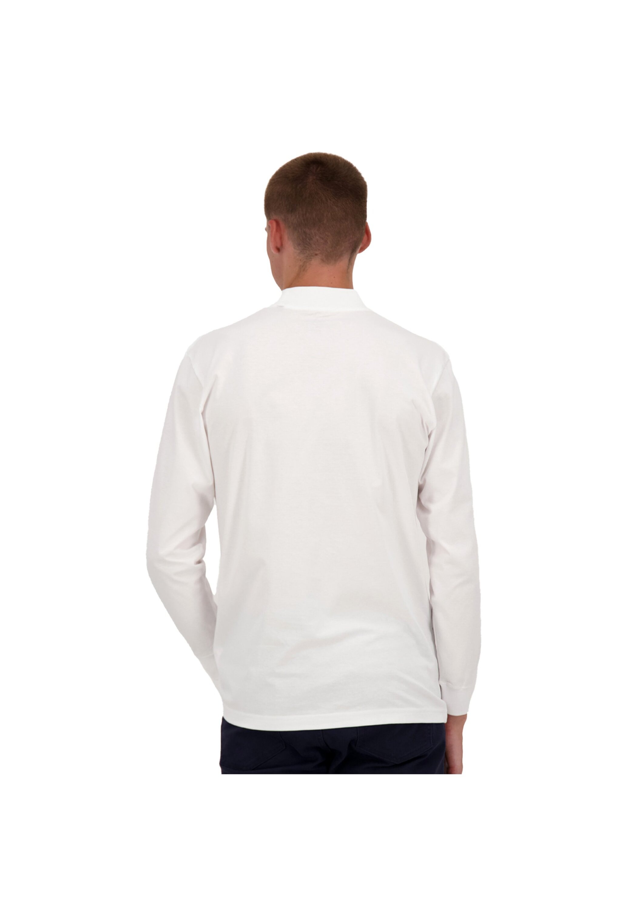 RAGMAN Longsweatshirt »Longsleeve Langarm Basic Stehkragen Regular Fit«