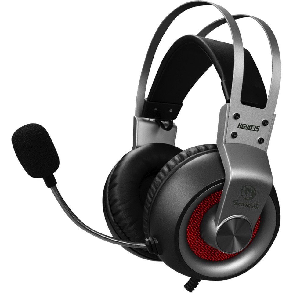 Marvo Headset mit USB-Kabel »HG9035RD 7.1USB Wired Gaming Headset«