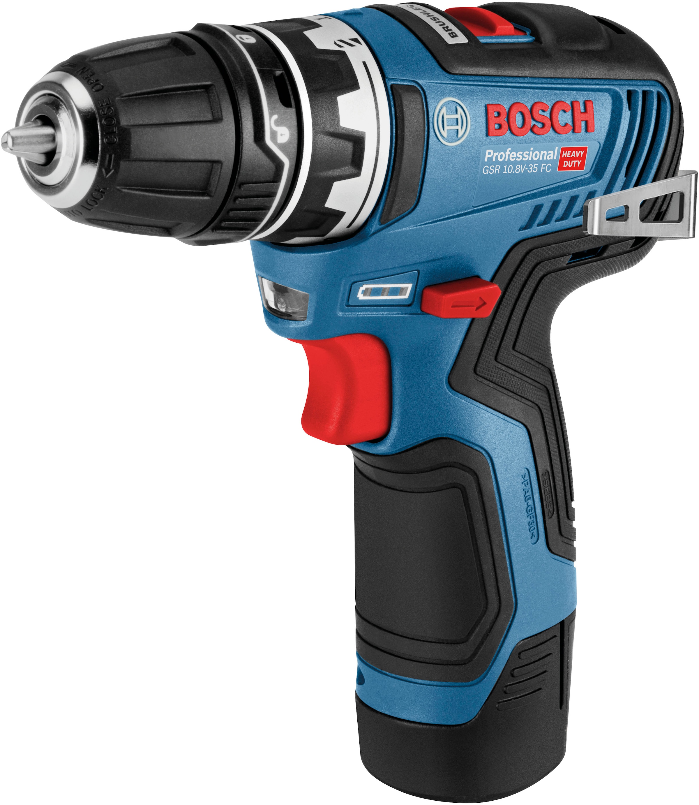 Bosch Professional Akku-Bohrschrauber »»GSR 12V-35 FC PROFESSIONAL« mit Akku und Ladegerät«