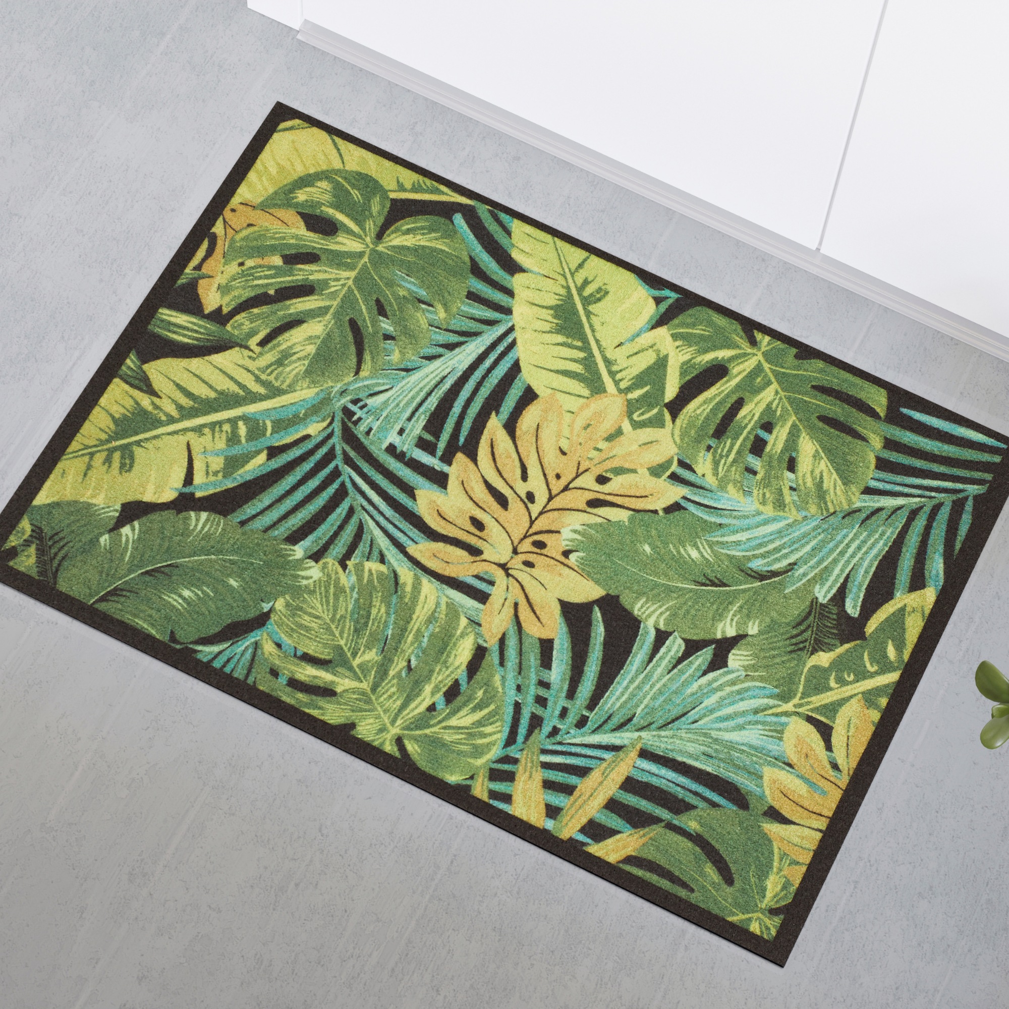 Andiamo Fußmatte »Modern« rechteckig 6,5 mm Höhe Schmutzfangmatte, bedruckt, diverse Motive, In- und Outdoor geeignet