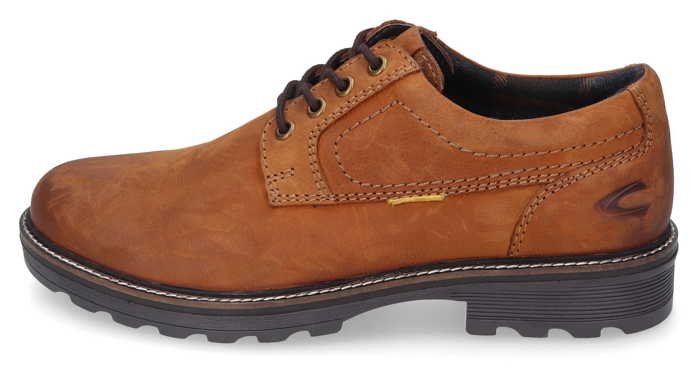 camel active Schnürschuh, Trachtenschuh, Freizeitschuh mit gepolsterter Innensohle