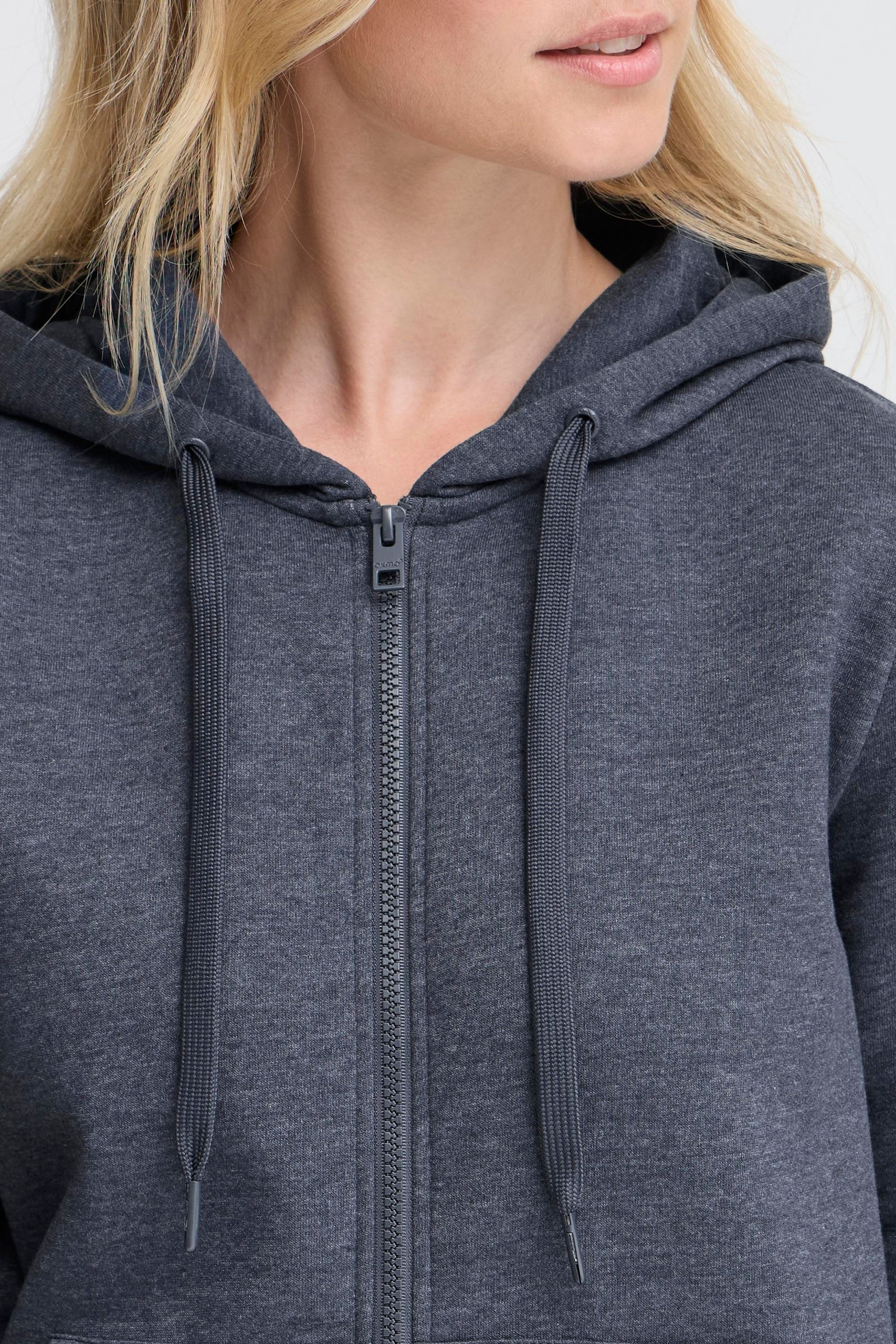 OXMO Kapuzensweatjacke »Kapuzenfleecejacke OXKAREN«