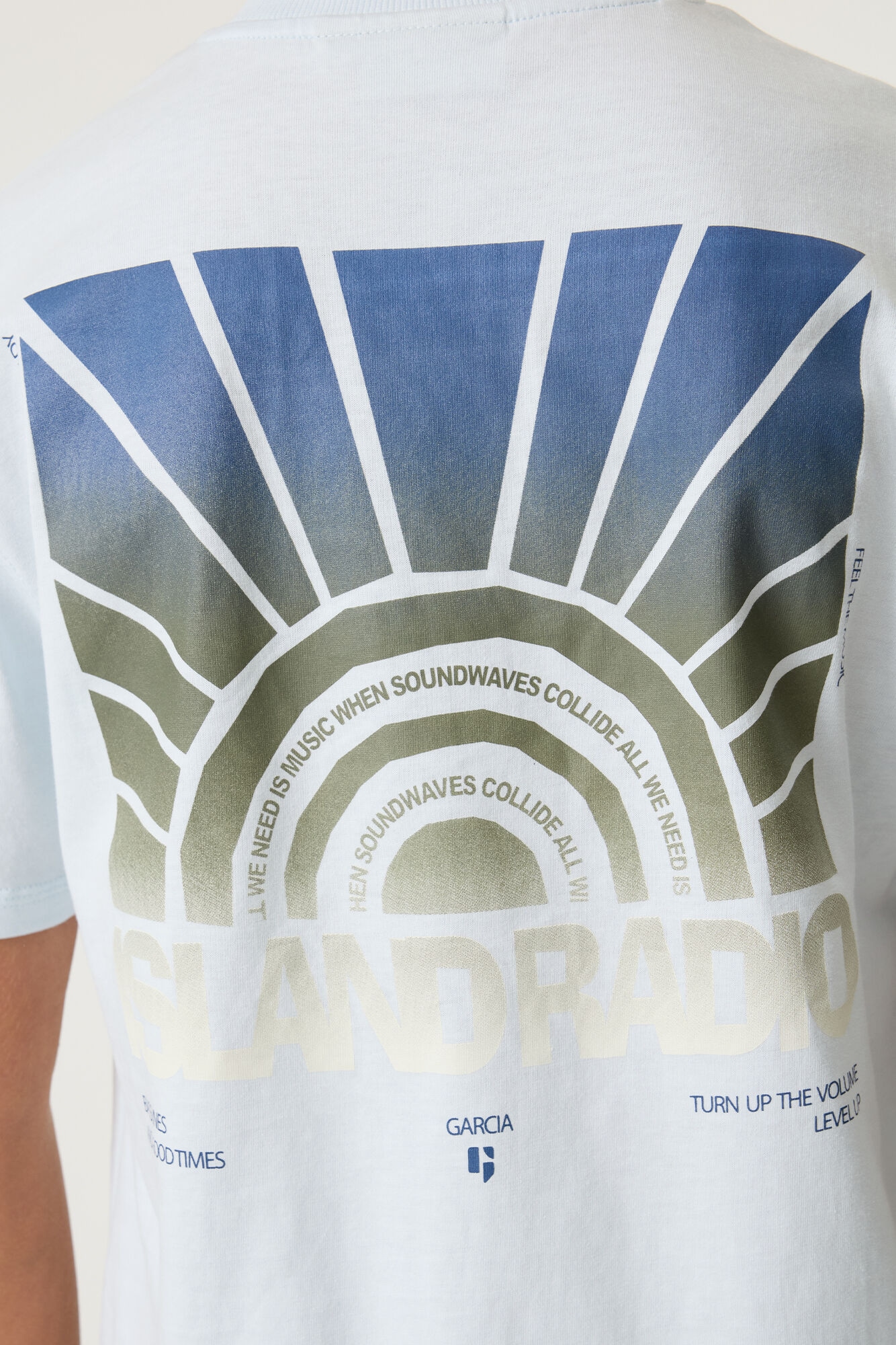 Garcia Rundhalsshirt mit großem Rückenprint, für Boys