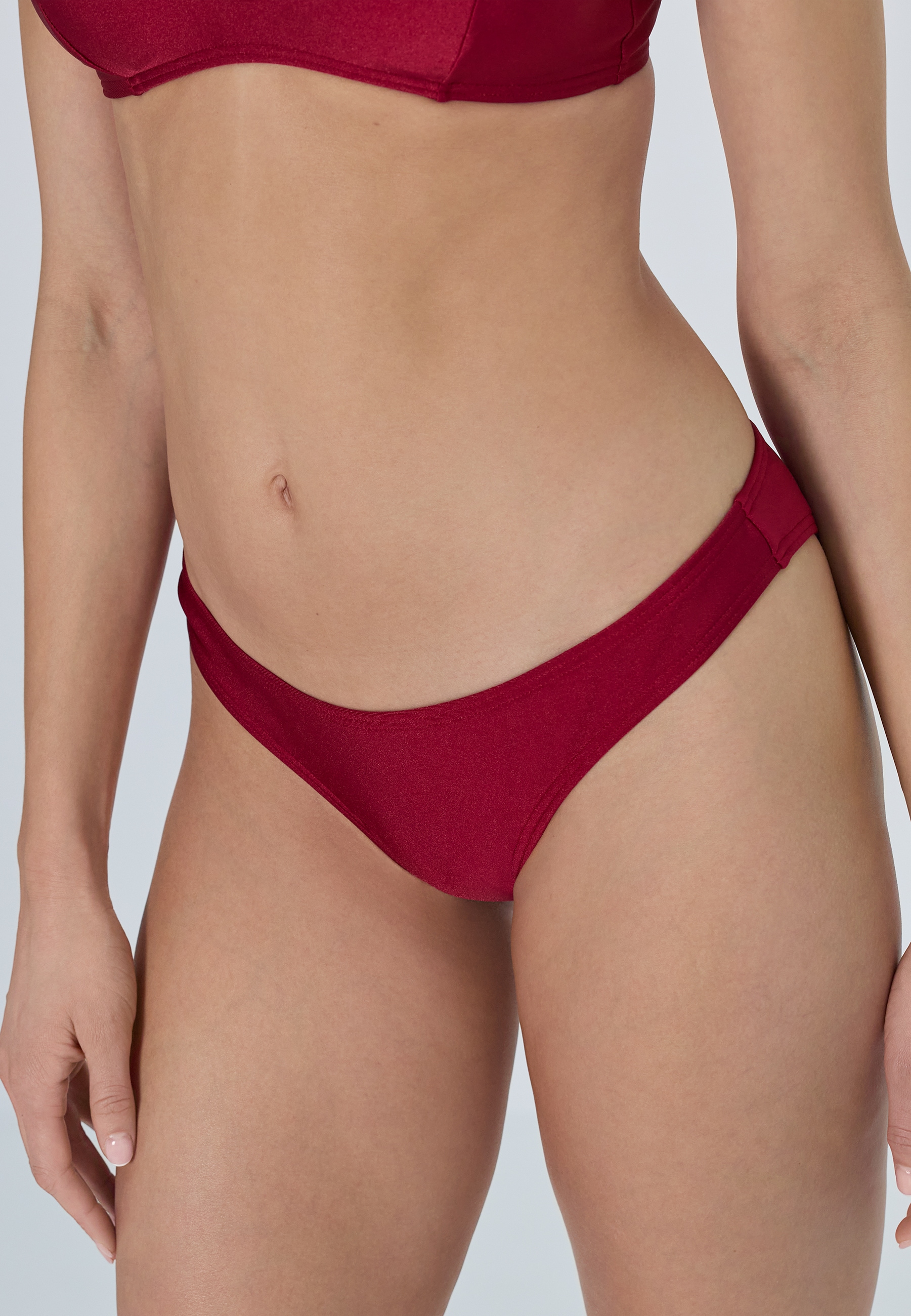 LSCN by LASCANA Bikini-Hose »Sunny« in trendiger Glanzware