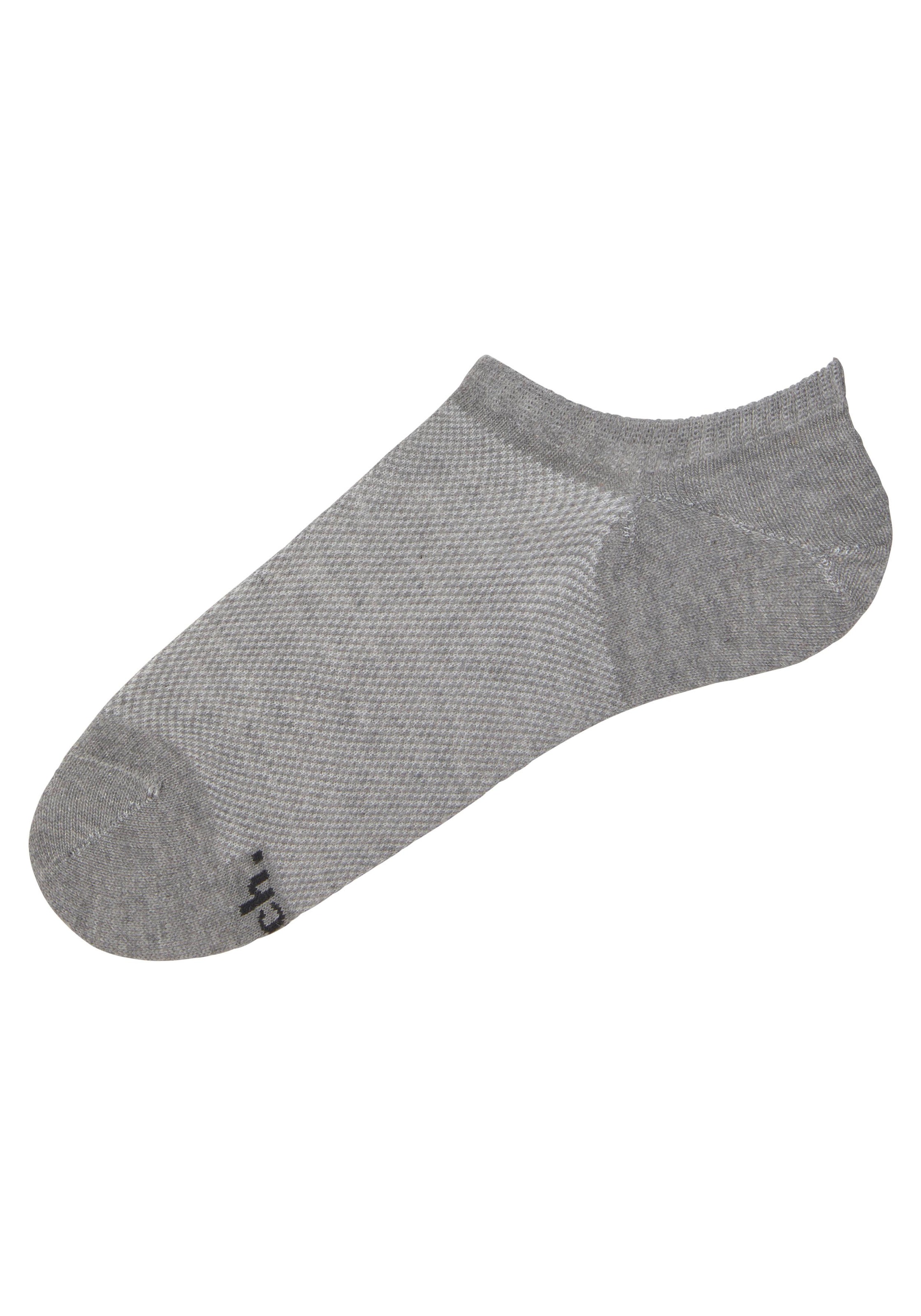 Bench. Sneakersocken, (Packung, 10 Paar), mit Pikeestruktur