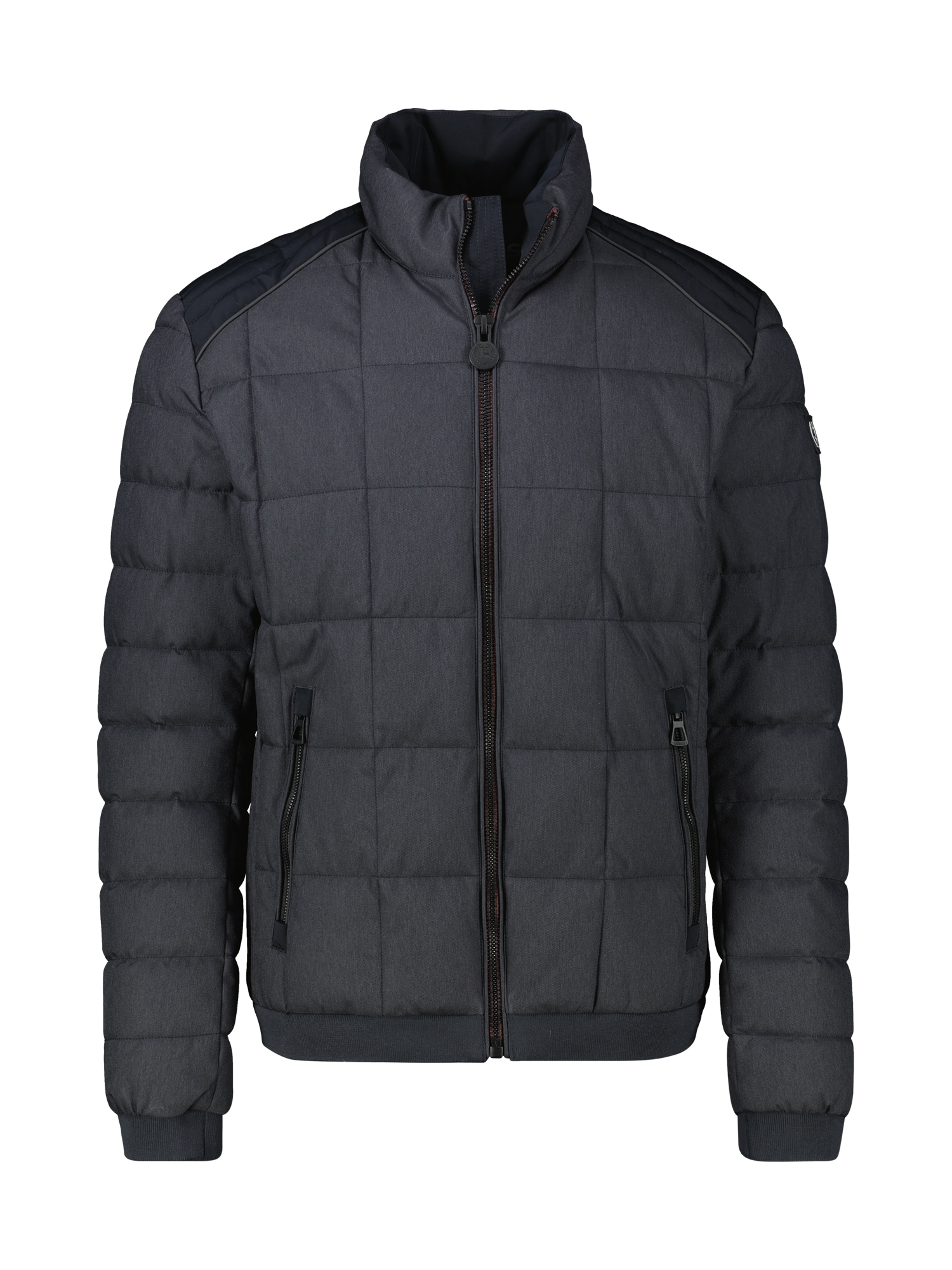 LERROS Steppjacke »LERROS Steppjacke in Woll-Optik«, ohne Kapuze, Wasser- und windabweisend, atmungsaktiv