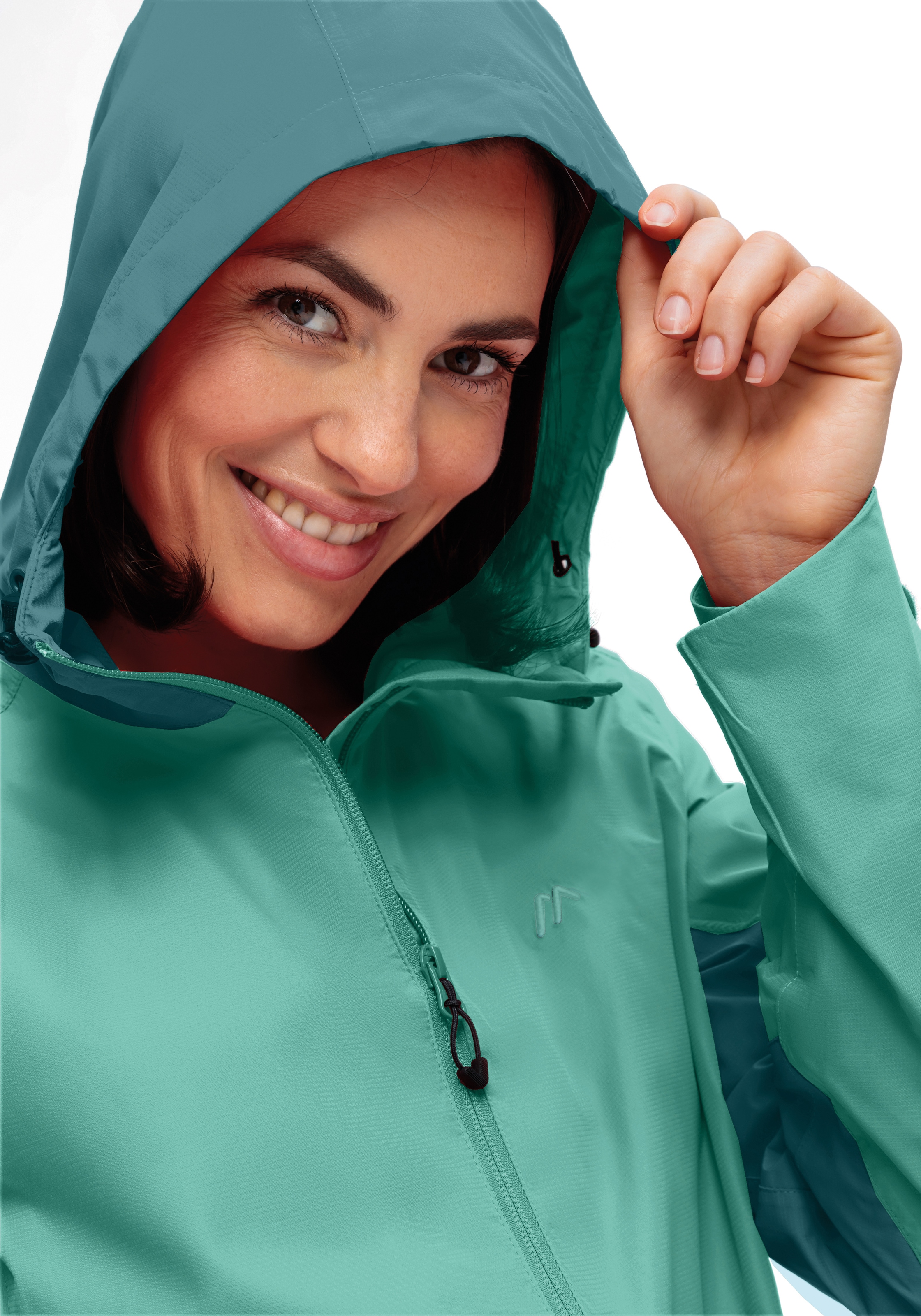 Maier Sports Regenjacke »Brocken W« Damen Jacke wasserdicht, moderner Windbreaker, Outdoorjacke, Reg. Fit