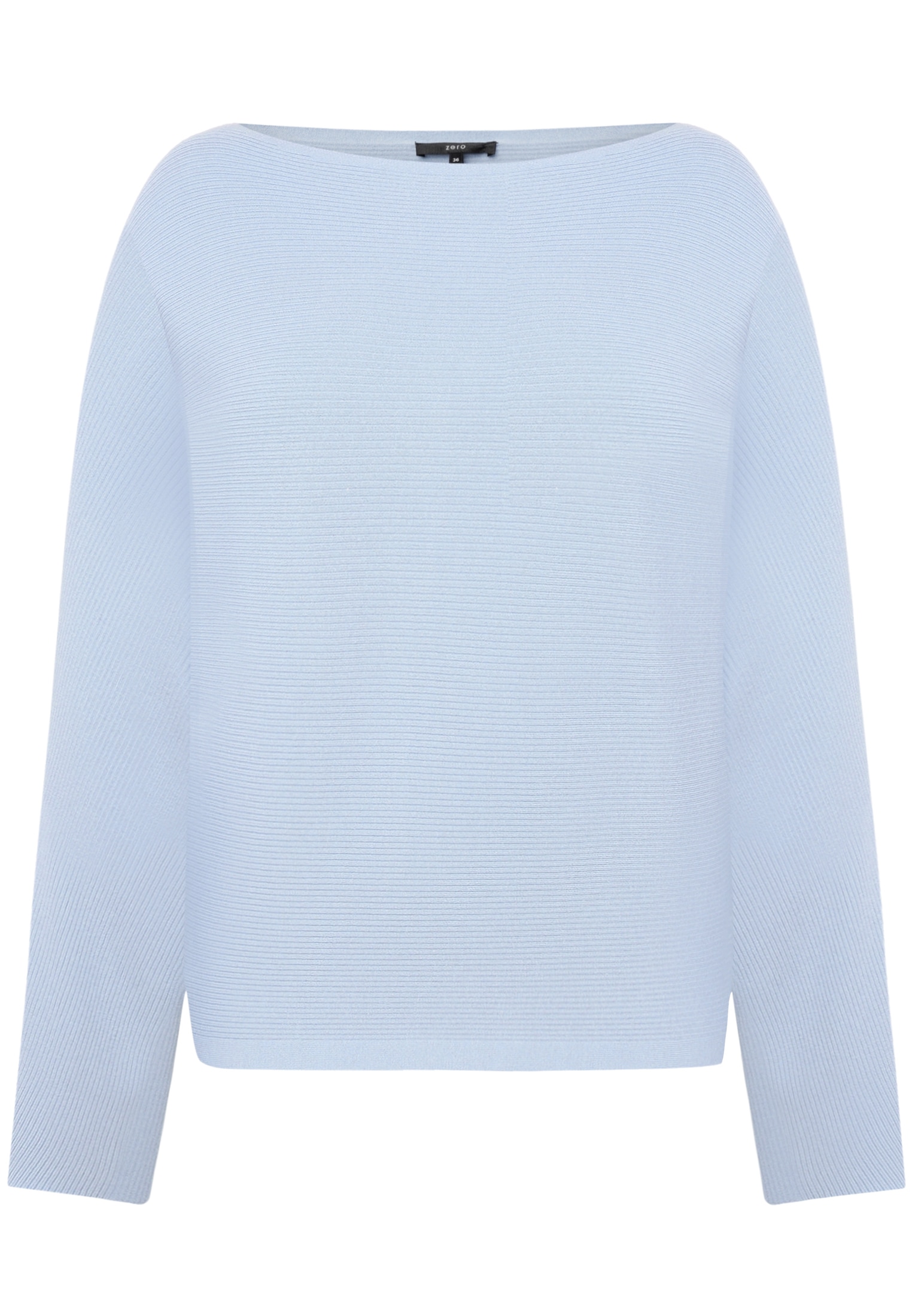 Zero Strickpullover »Strickpullover mit U-Bootausschnitt«