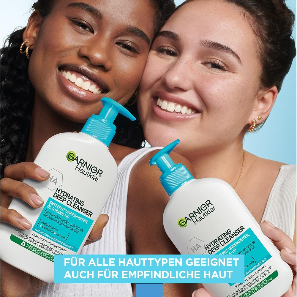 GARNIER Gesichts-Reinigungsschaum »GARNIER HAUTKLAR SALICYLIC PURIFYING GENTLE CLEANSER« mit Hyaluron