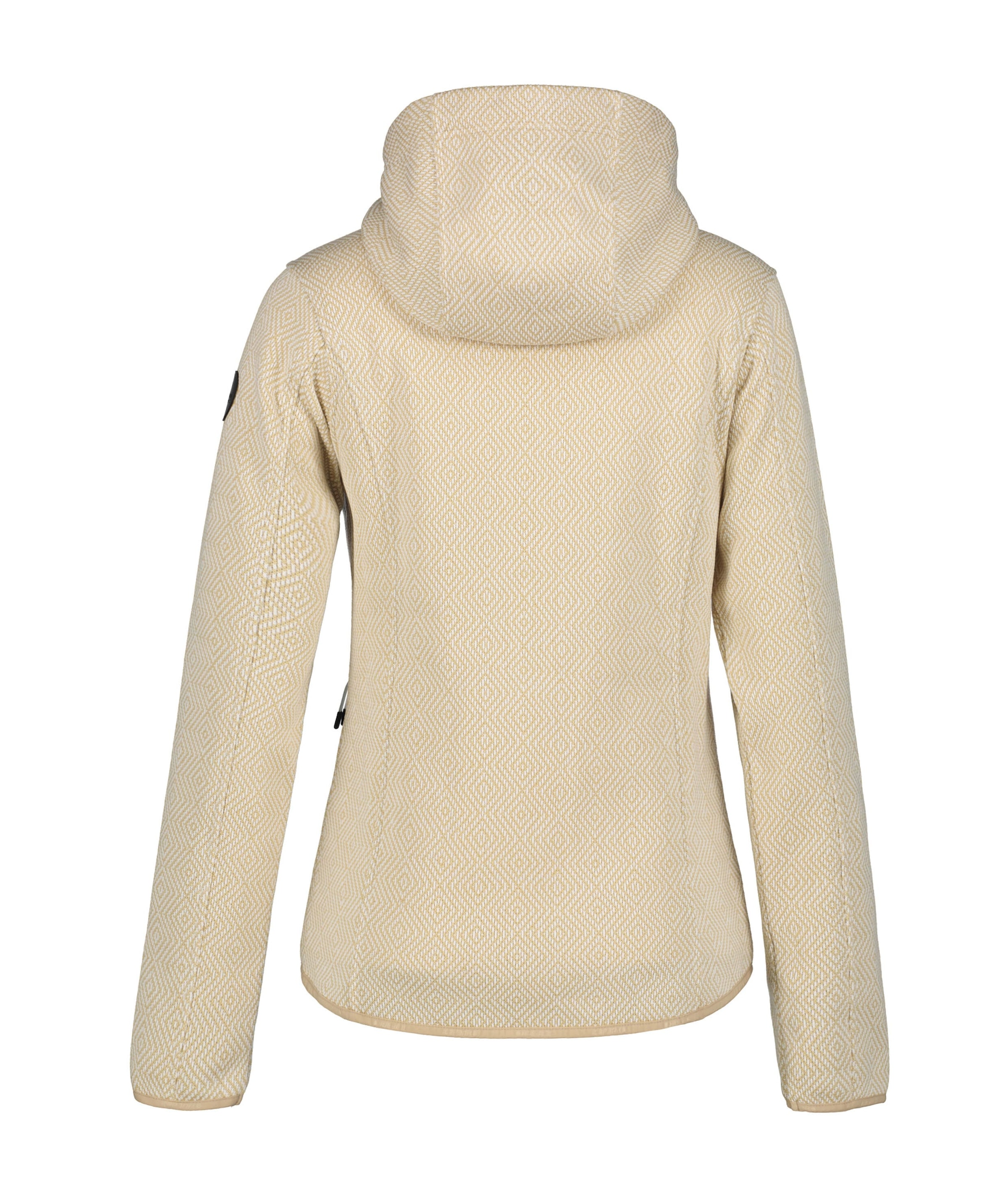 Icepeak Strickjacke »D STRICKFLEECE JACKE AUEN«, in gemusteter Optik