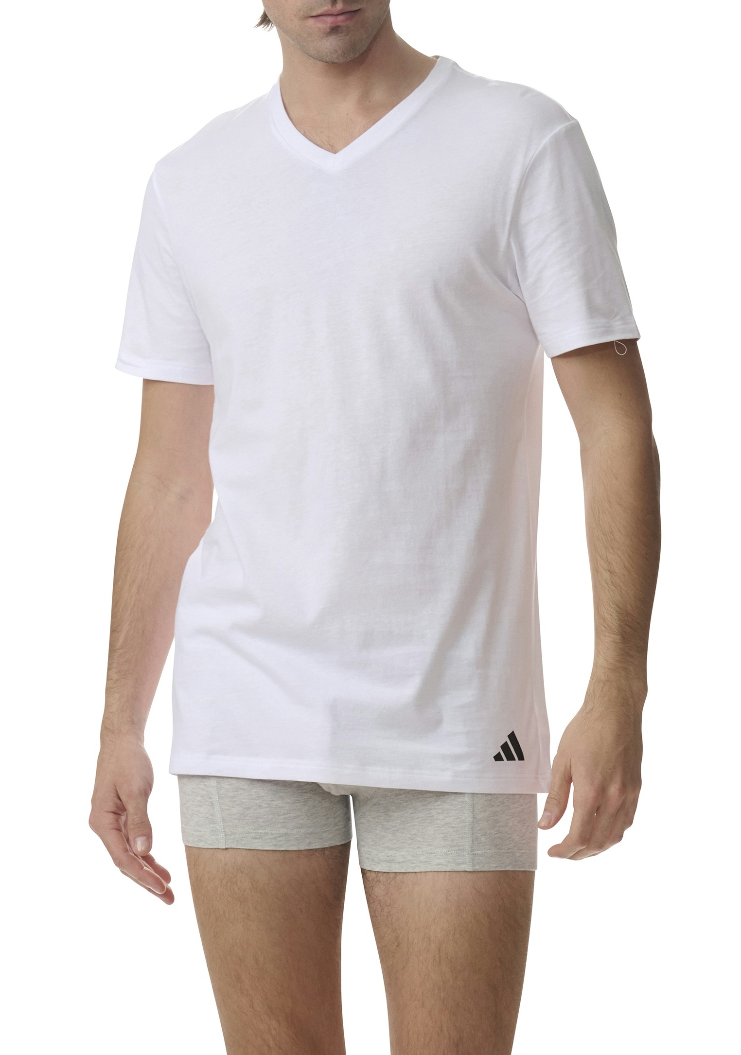 adidas Sportswear T-Shirt »"Active Core Cotton"«, (3er Pack), V-Ausschnitt