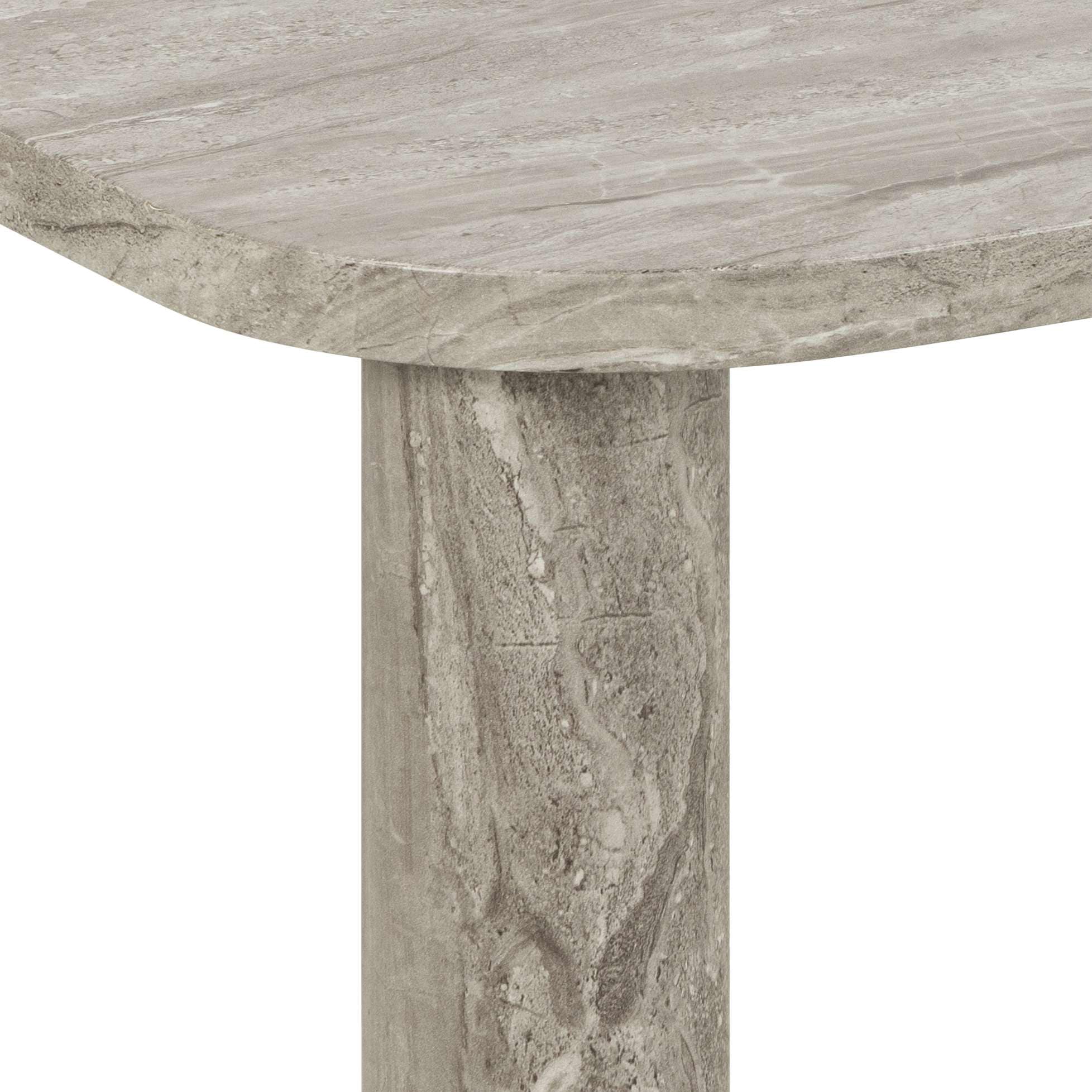 ACTONA GROUP Couchtisch »Solano«, Couchtisch, grau Mamor River rau Papier, 100x75x36cm