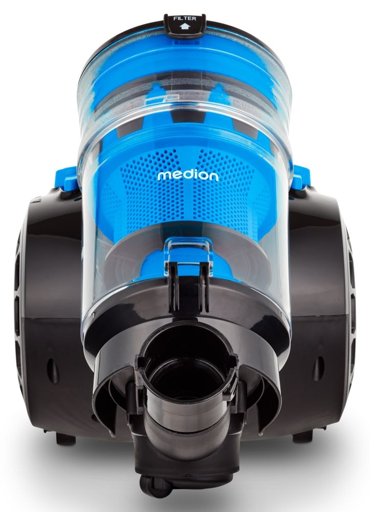 Medion® Bodenstaubsauger »P2000 (MD 11905), 21,5 kPa Saugleistung, 2L, Multizyklon-Technologie«, 700 W, beutellos, 5,2 Meter Kabellänge, HEPA 13 Filter, 72 dB, integriertes Zubehör