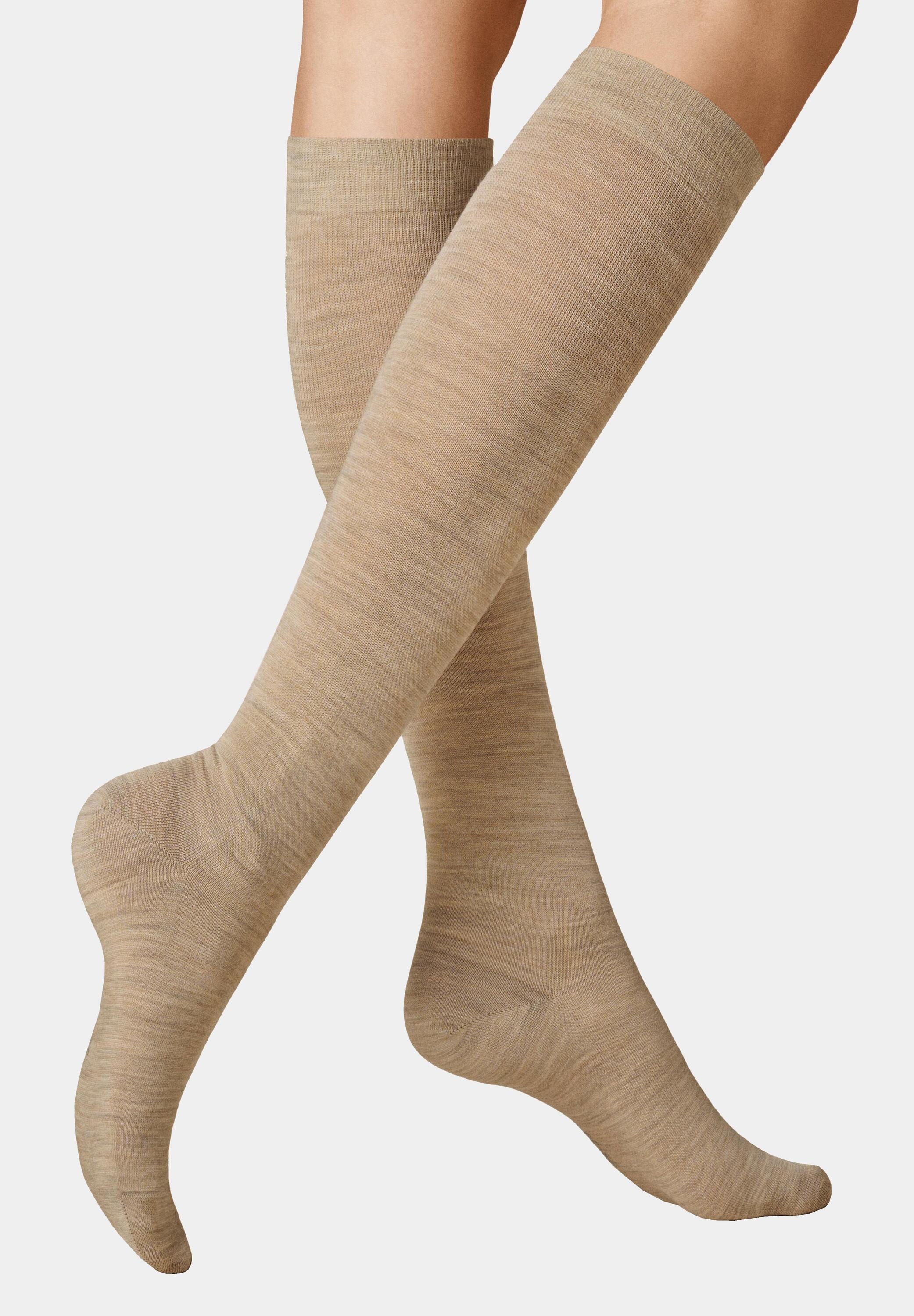 KUNERT Kniestrümpfe »Kniestrumpf Soft Wool Cotton«