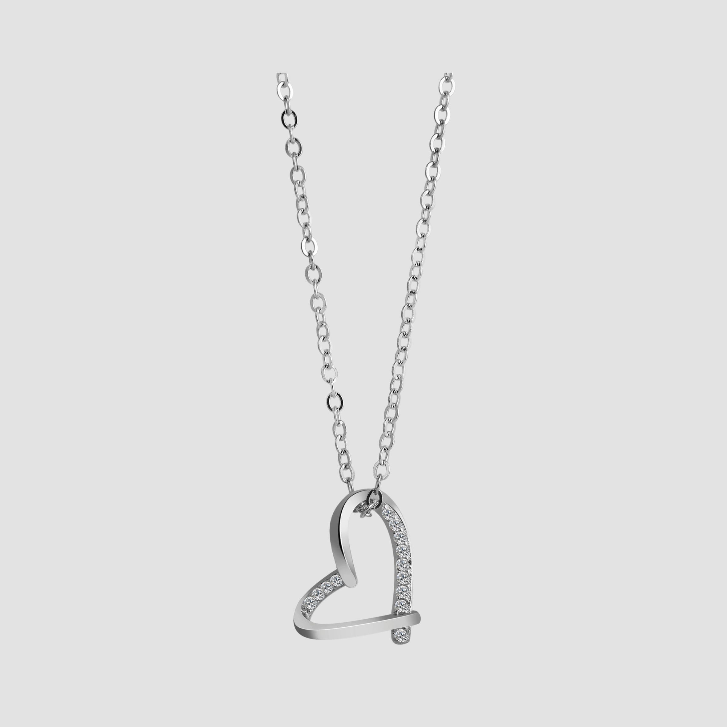 Adelia´s Kette ohne Anhänger »Damen Halskette mit Anhänger ¿ Herz aus 925 Silber«