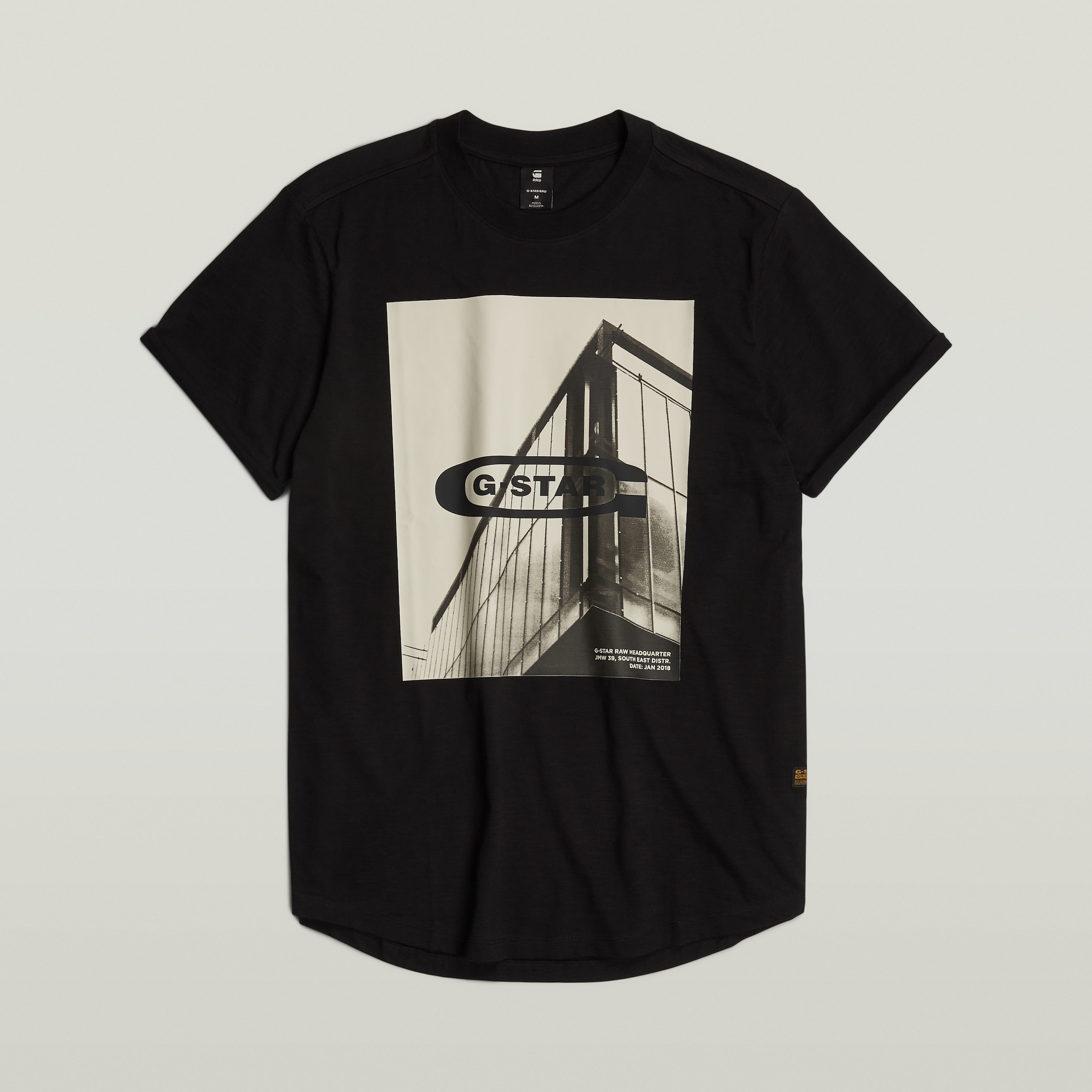 G-STAR T-Shirt »HQ oldskool logo lash r t«