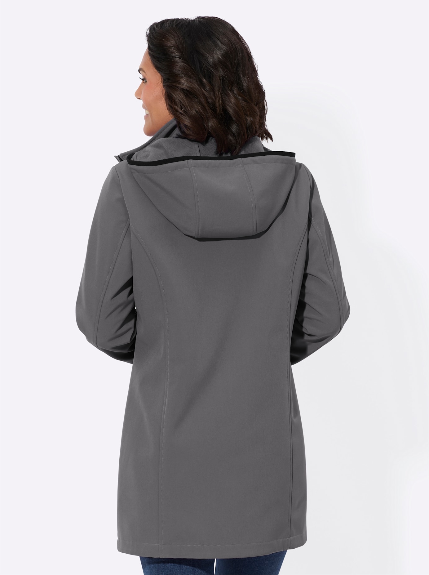 Casual Looks Softshelljacke, mit Kapuze