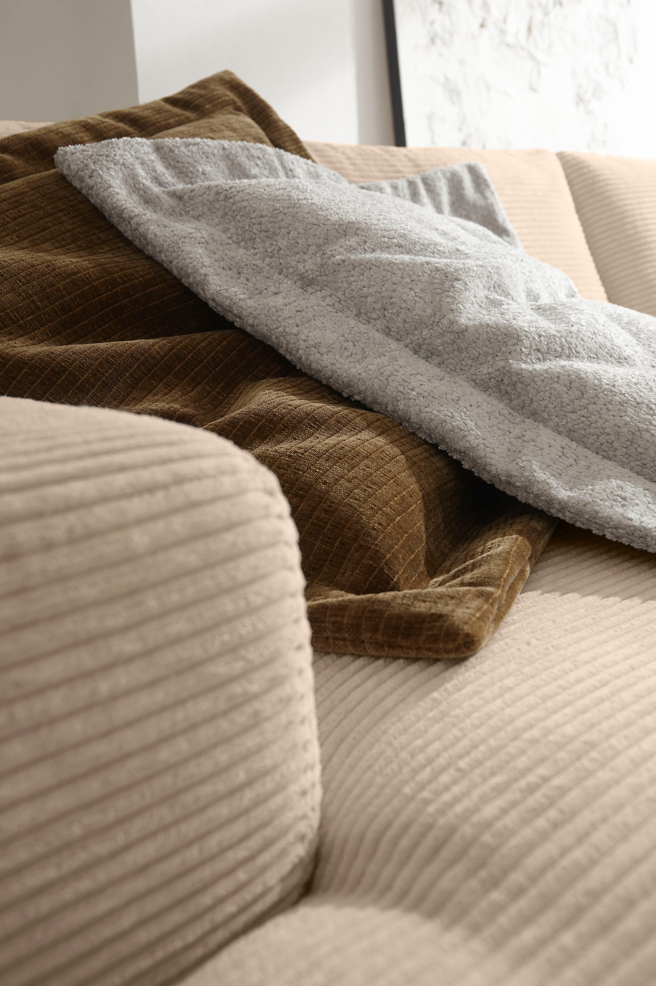 Musterring Loungesofa »Lucia« Cord-Bezug, Breite 292 cm