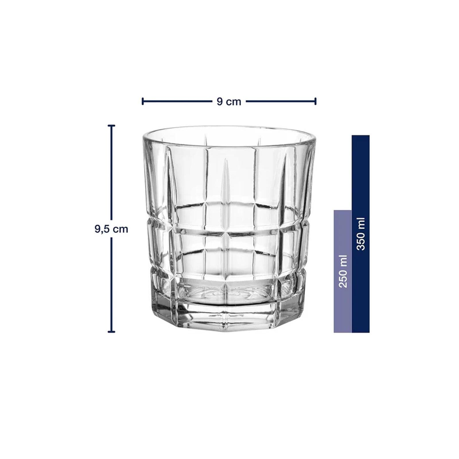 LEONARDO Whiskyglas »Whiskygläser Soiritii Nova 350 ml 4er Set transparent« Spülmaschinengeeignet