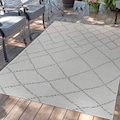 Carpet City Läufer »Palm«, rechteckig, 5 mm Höhe, Wetterfest & UV-beständig, für Balkon, Terrasse, Flur, Küche, flach gewebt