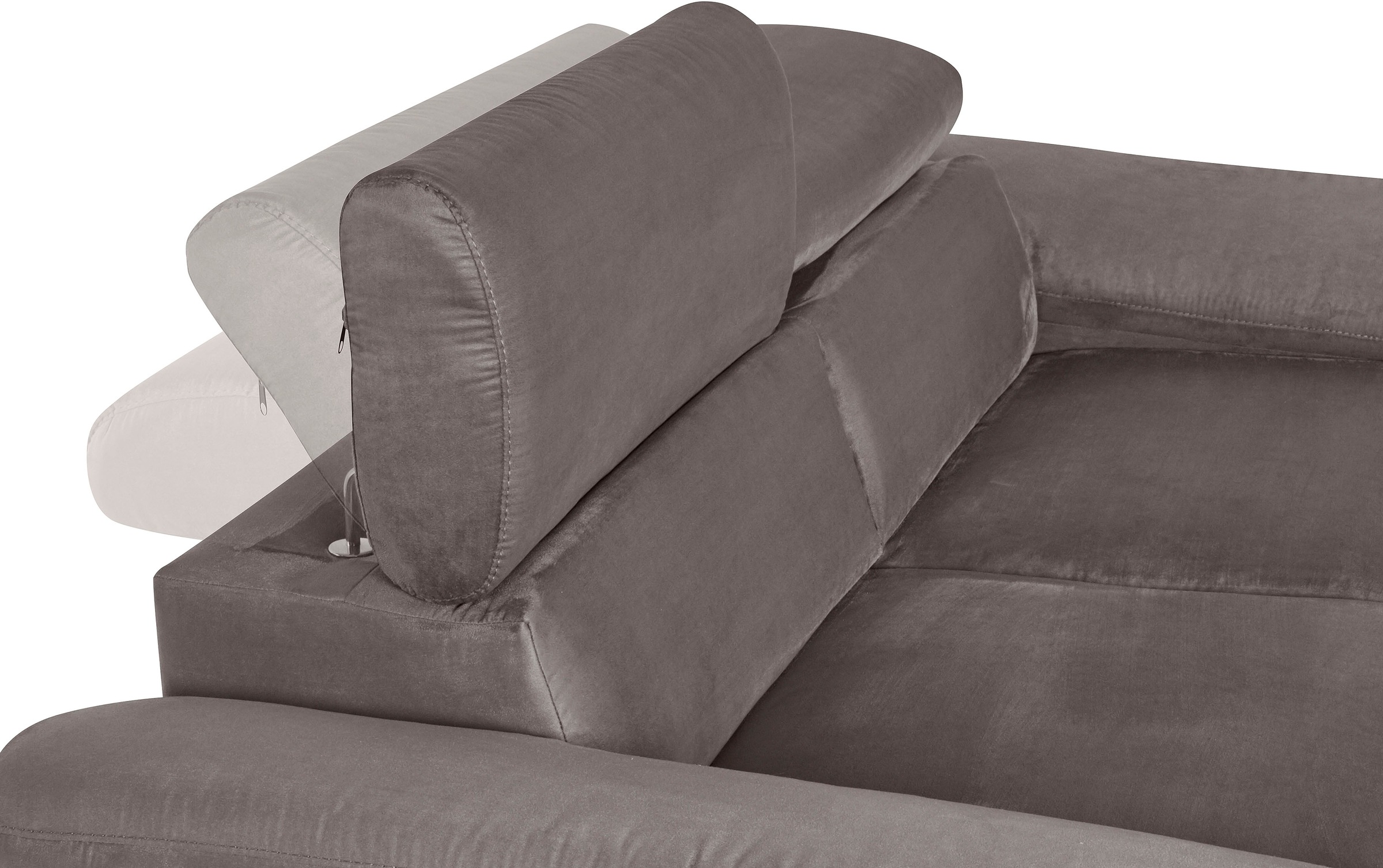 COTTA 3-Sitzer »Komaris, B: 193 cm« mit Kopfteilverstellung