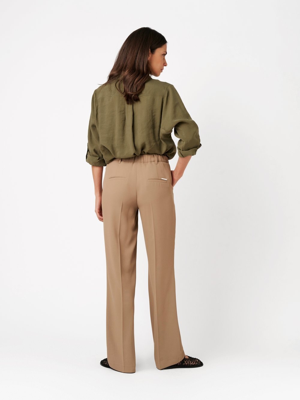 TONI Palazzohose »Luisa Wide«  aus luftigem Twill