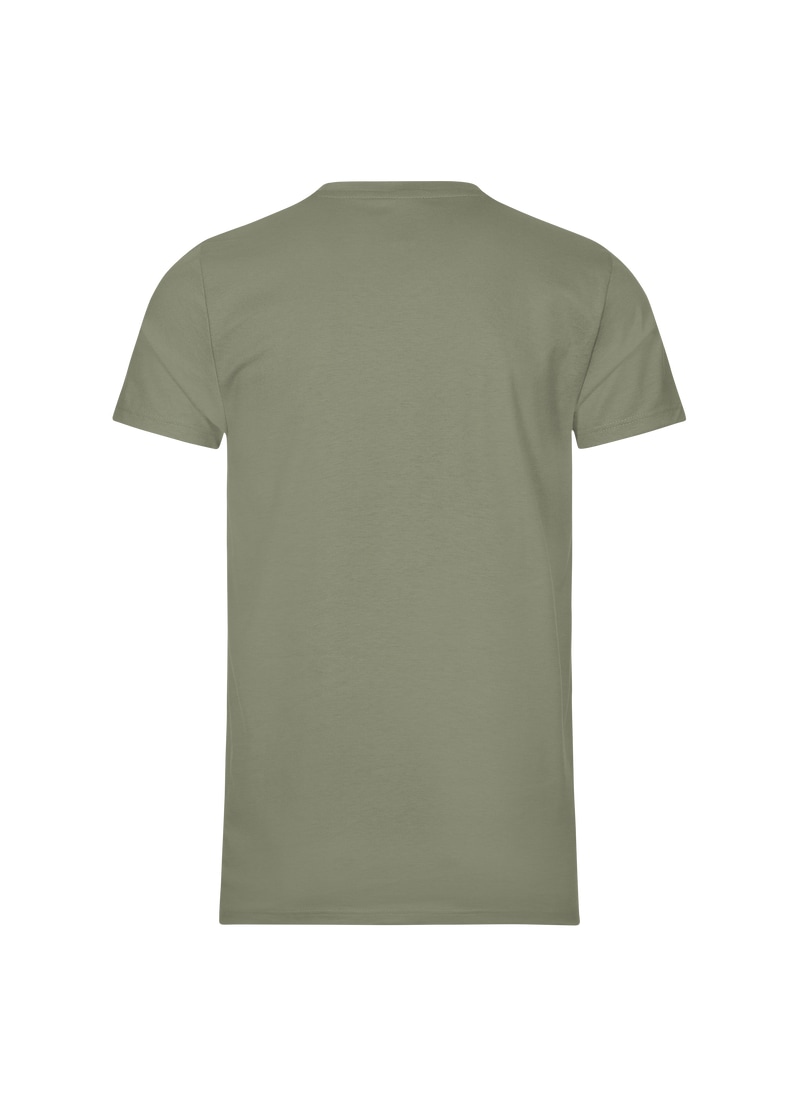 Trigema T-Shirt »TRIGEMA Slim Fit T-Shirt aus DELUXE Baumwolle« 1