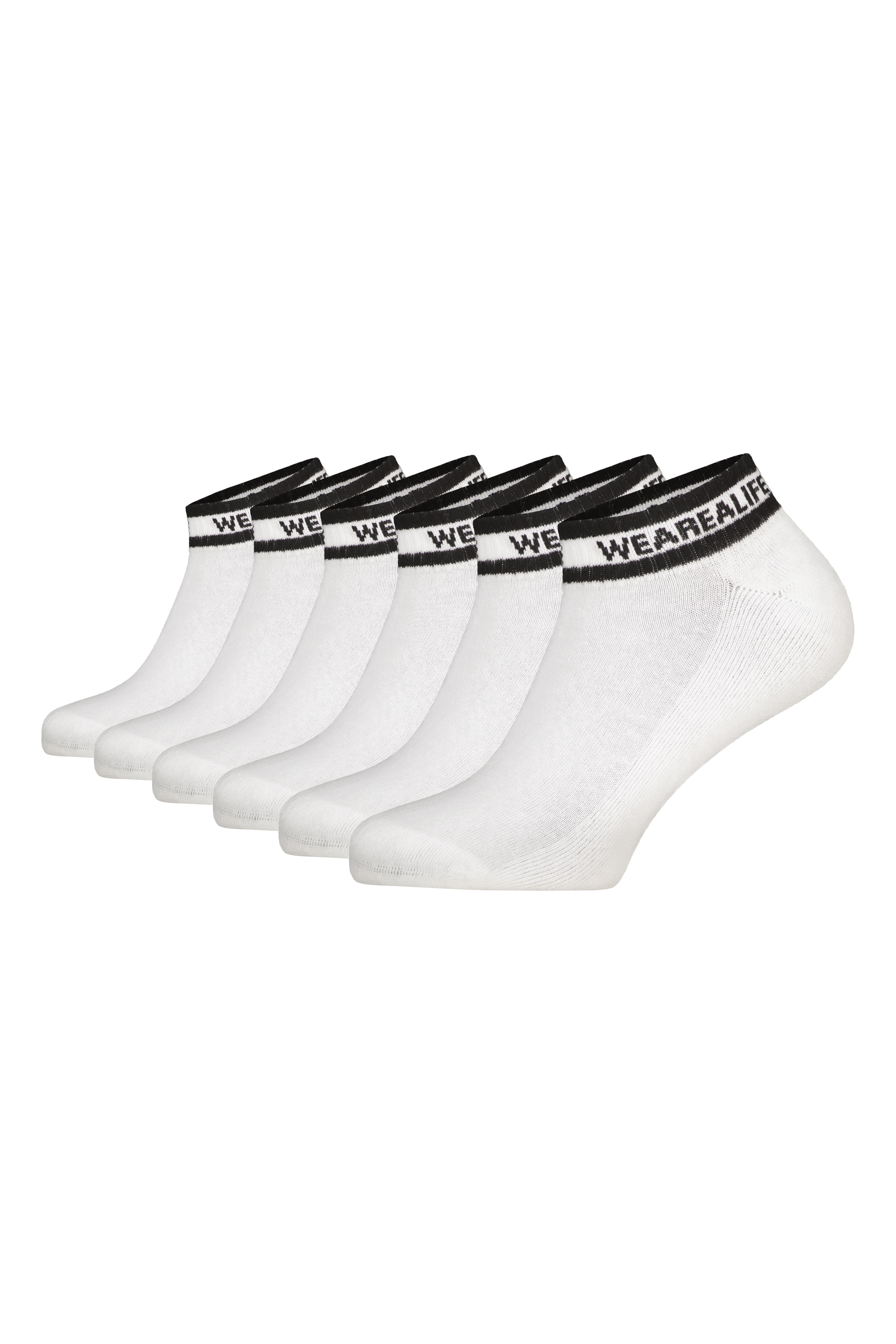 Alife & Kickin Socken kurze sportliche Socken mit Steifen, aus Baumwolle mit weichem Bund