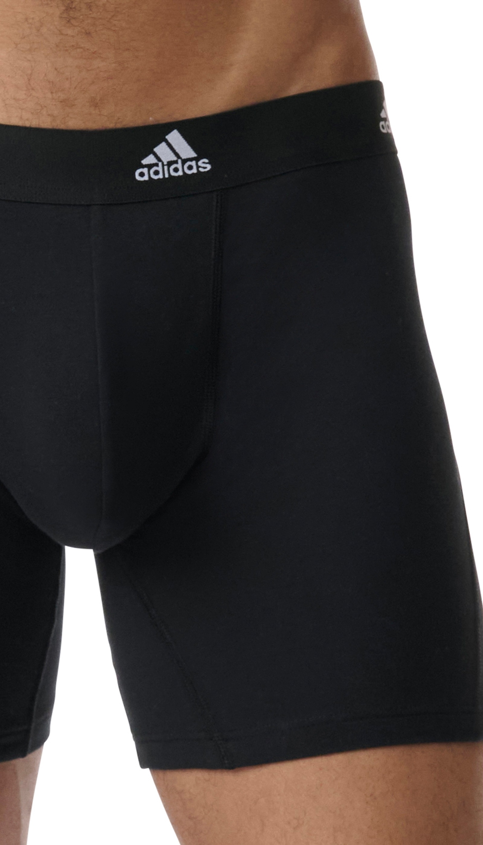 adidas Sportswear Boxershorts »"Active Flex Cotton"«, (3er Pack), Real Cool Cotton™ schnelles trocknen & feuchtigkeitsabsorbierend