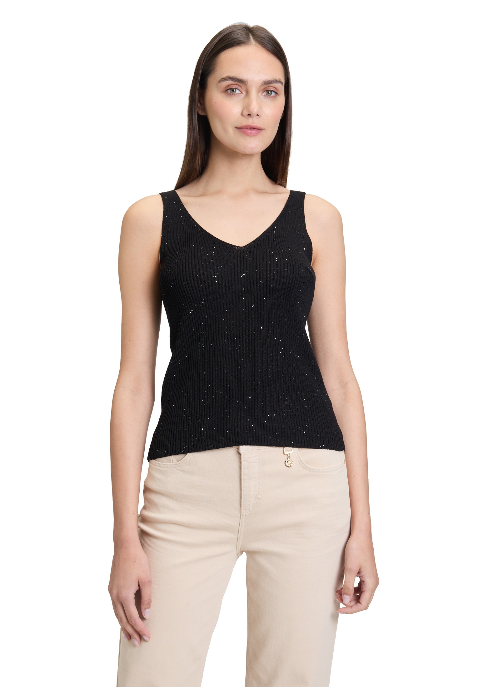 Cartoon Stricktop »Strick-Top im Glitzer-Look«