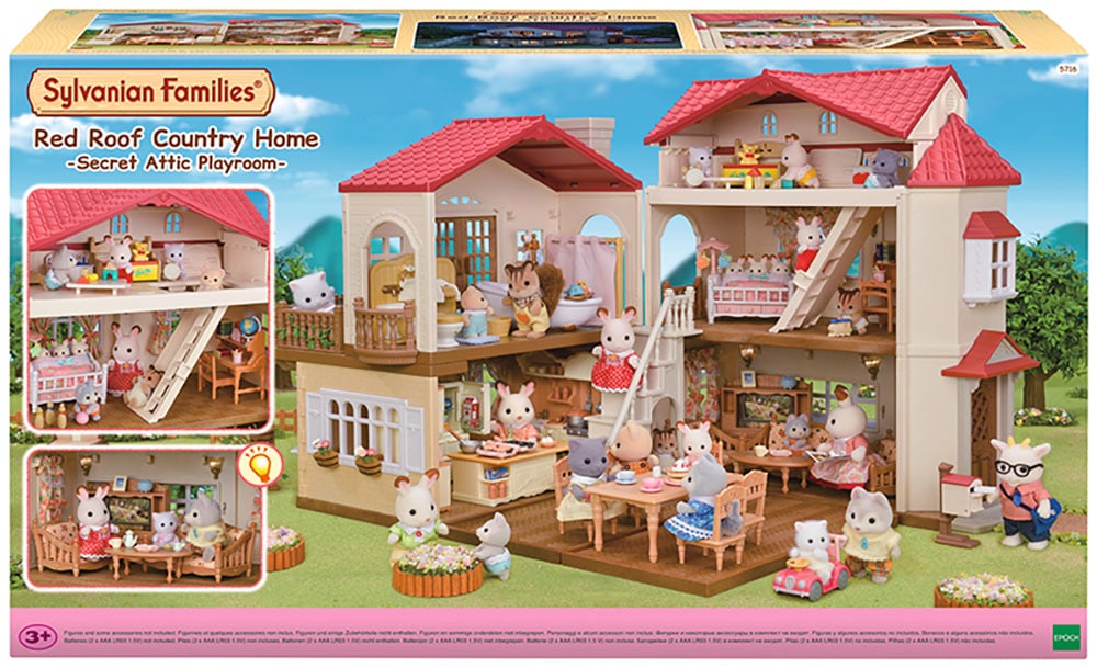 Sylvanian Families Spielwelt »Stadthaus mit Dachzimmer (5716)«