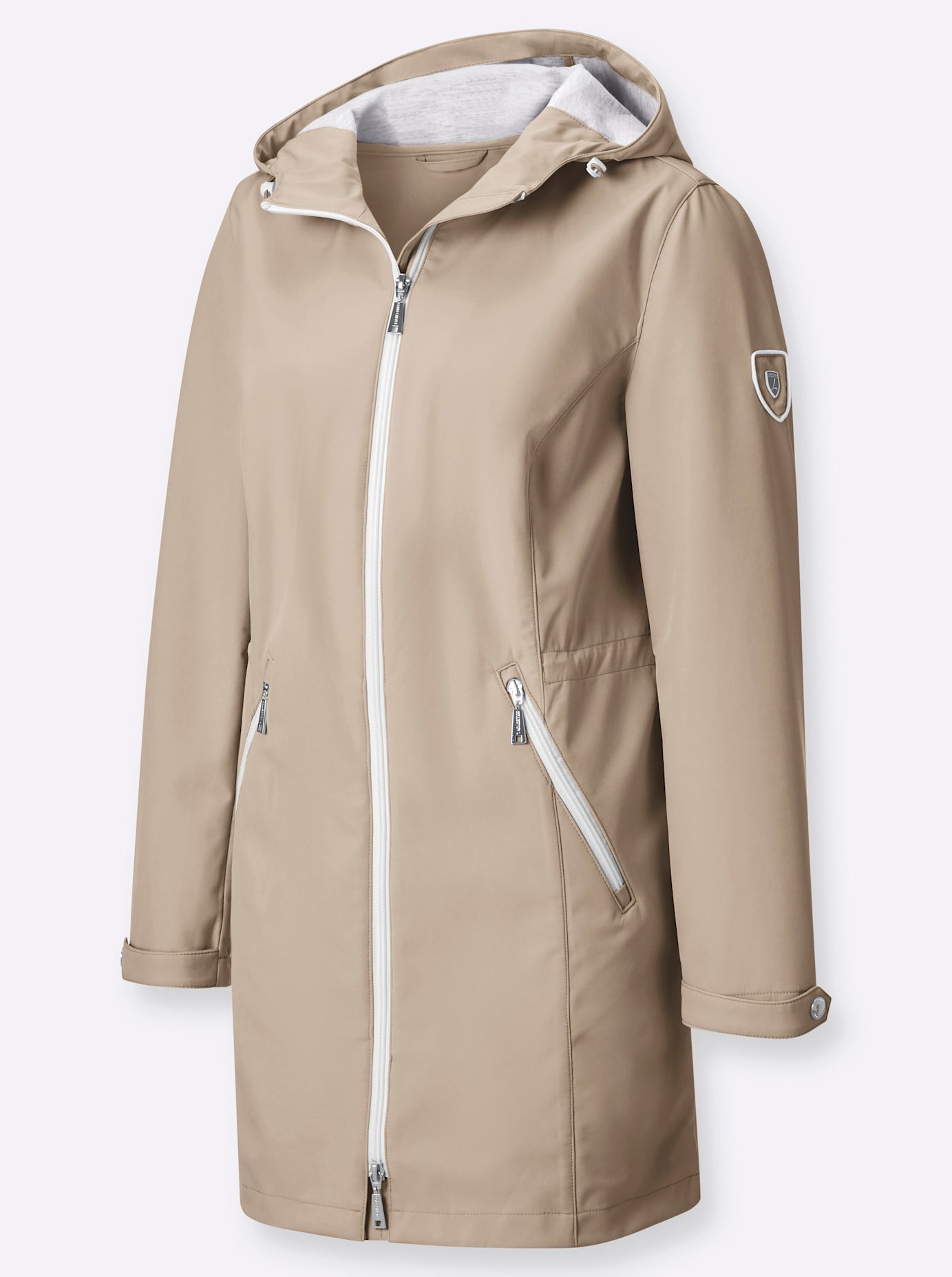 Casual Looks Softshelljacke, mit Kapuze