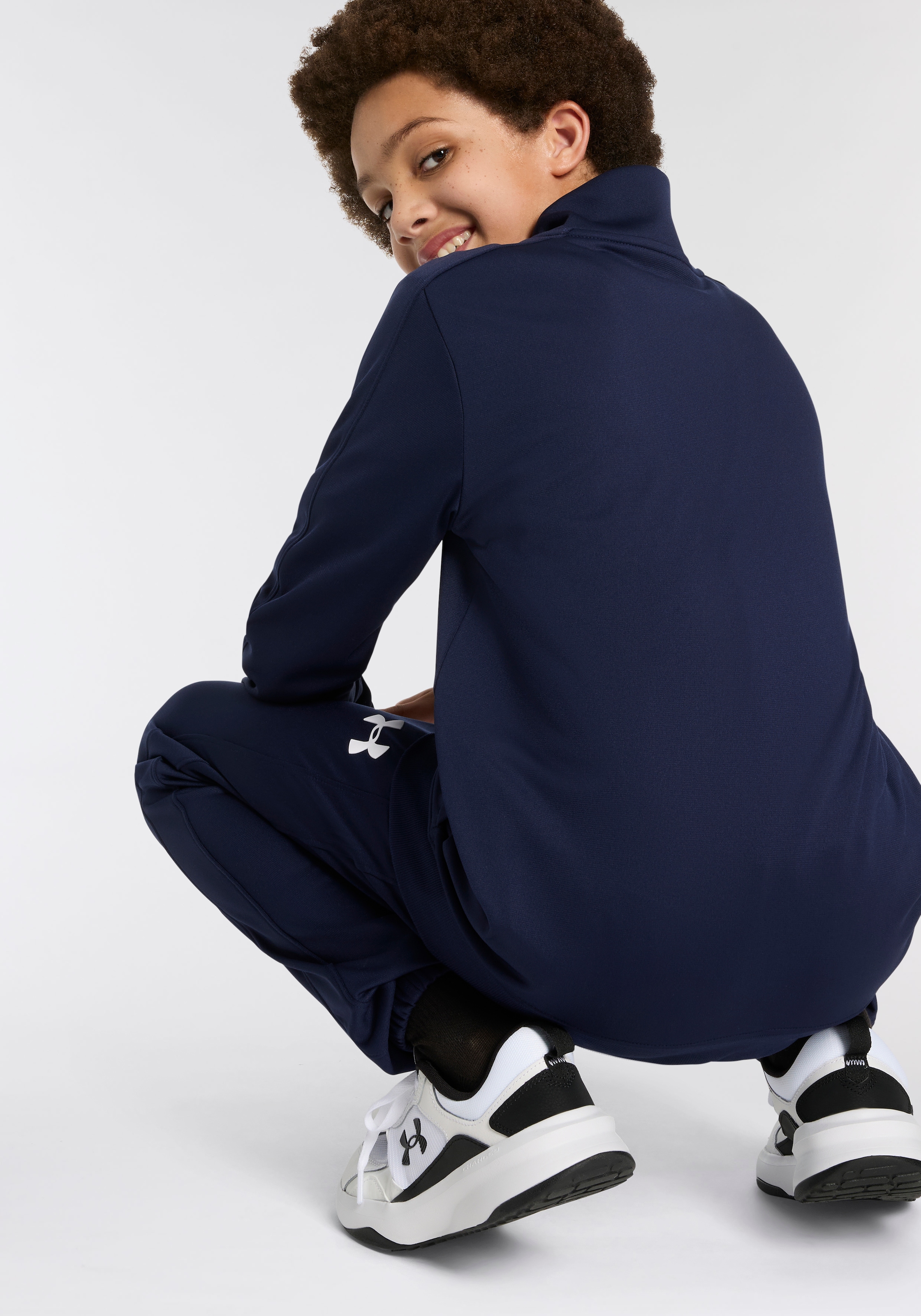 Under Armour® Trainingsanzug »UA RIVAL KNIT TRACK SUIT«, (1 tlg.), Für Kinder - Material innen weich angeraut