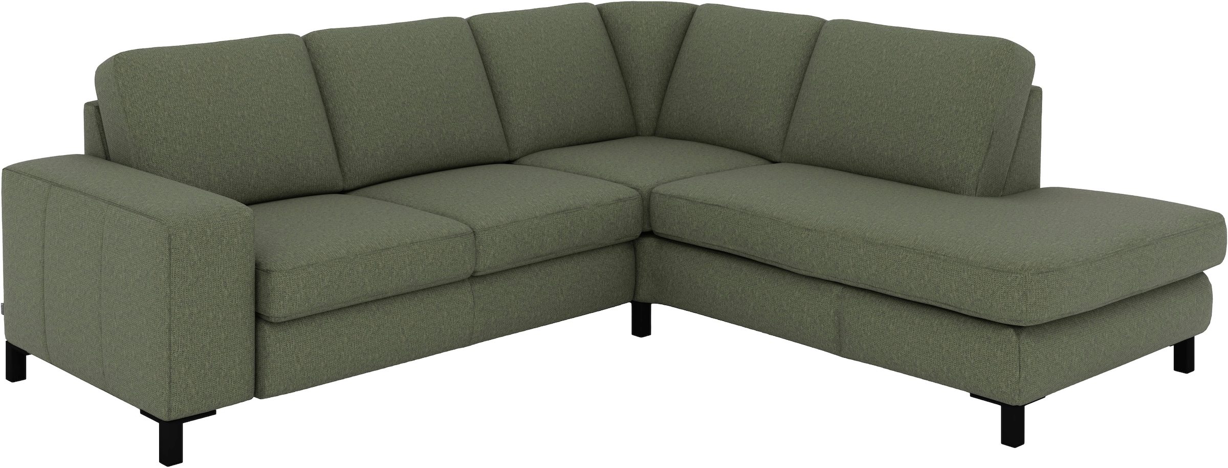 Musterring Ecksofa »MR365« Mit gerader 27 cm Armlehne, wahlweise in 3 Materialien, 245 x 219 cm