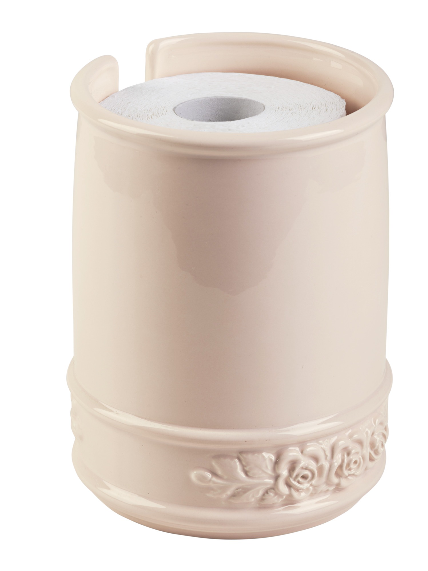 Bad-Accessoires mit Rosenrelief