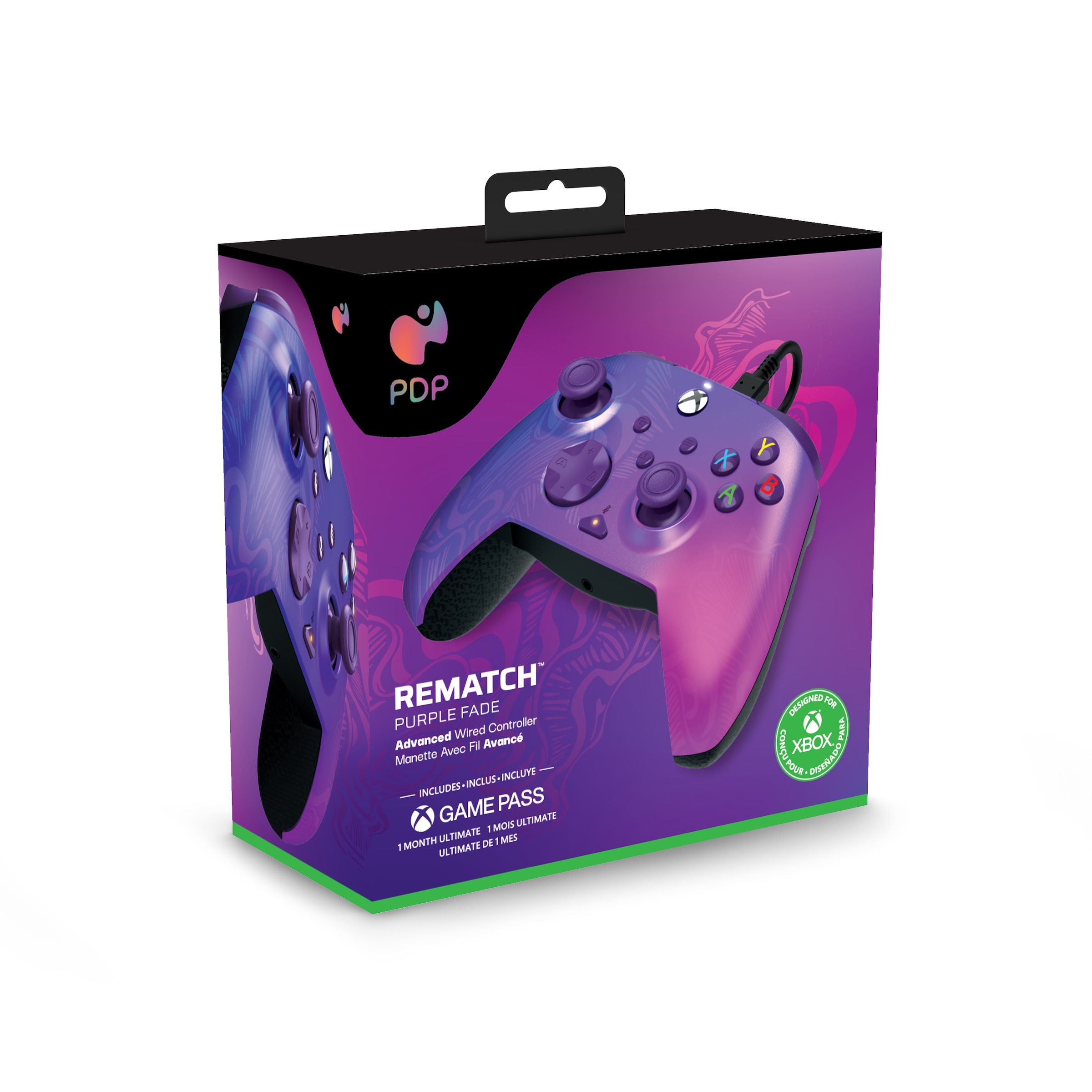 PDP - Performance Designed Products Gamepad »kabelgebunden Rematch Glitch Green XBOXSerieX«