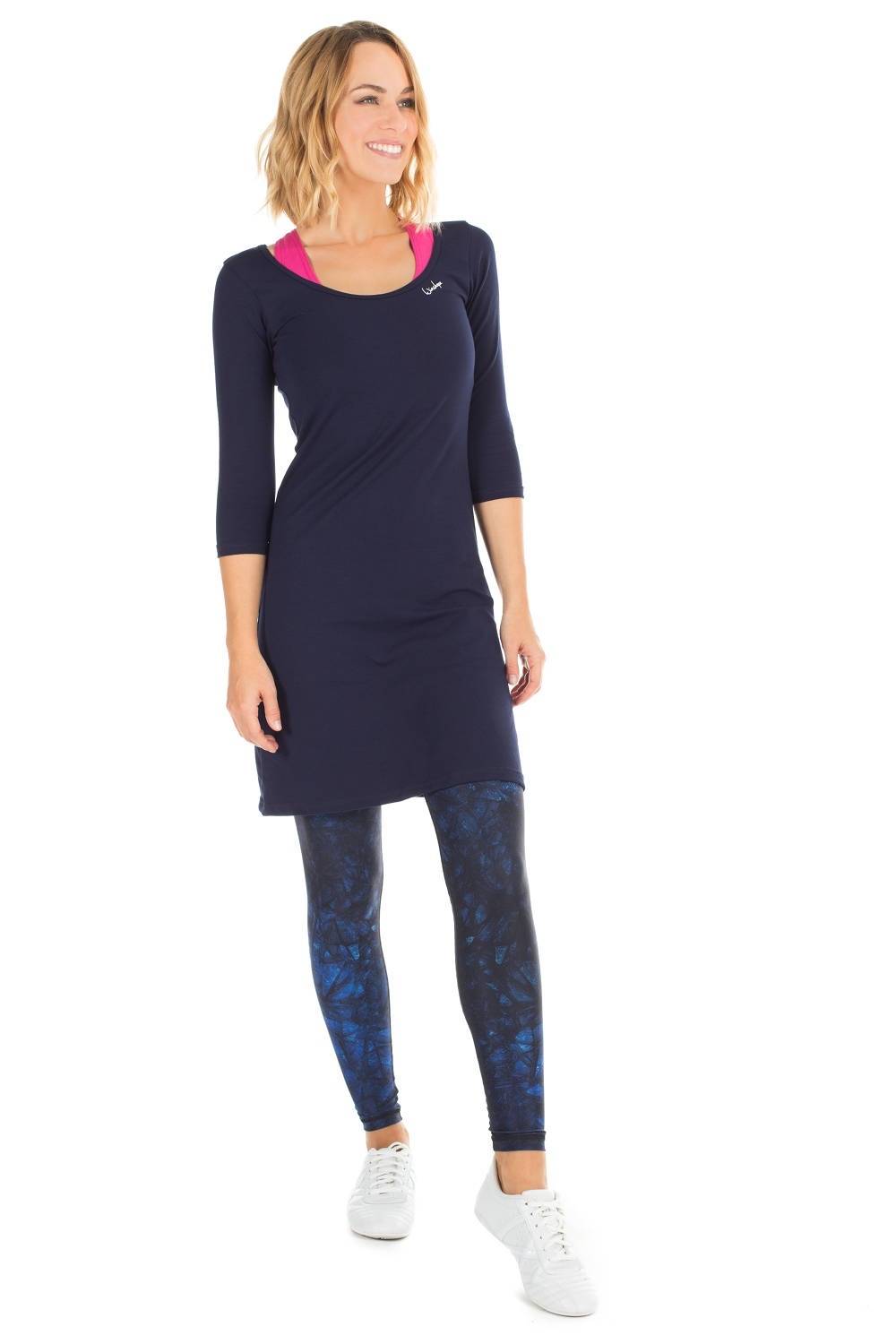 Winshape A-Linien-Kleid »WK2«, 3/4-Arm