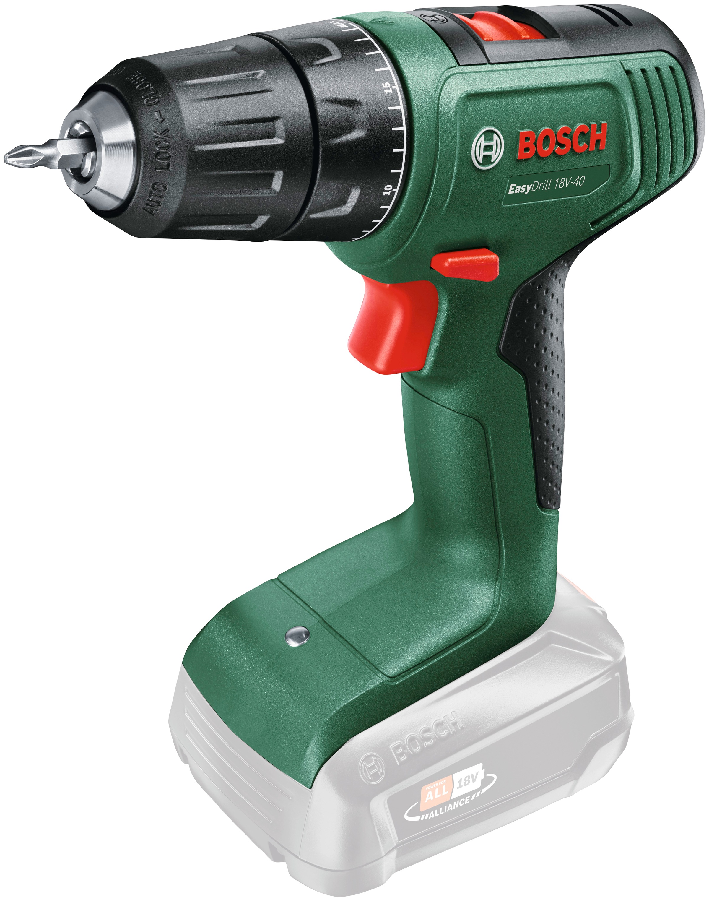 Bosch Home & Garden Akku-Bohrschrauber »EasyDrill 18V-40«, ohne Akku und Ladegerät, 18 Volt System