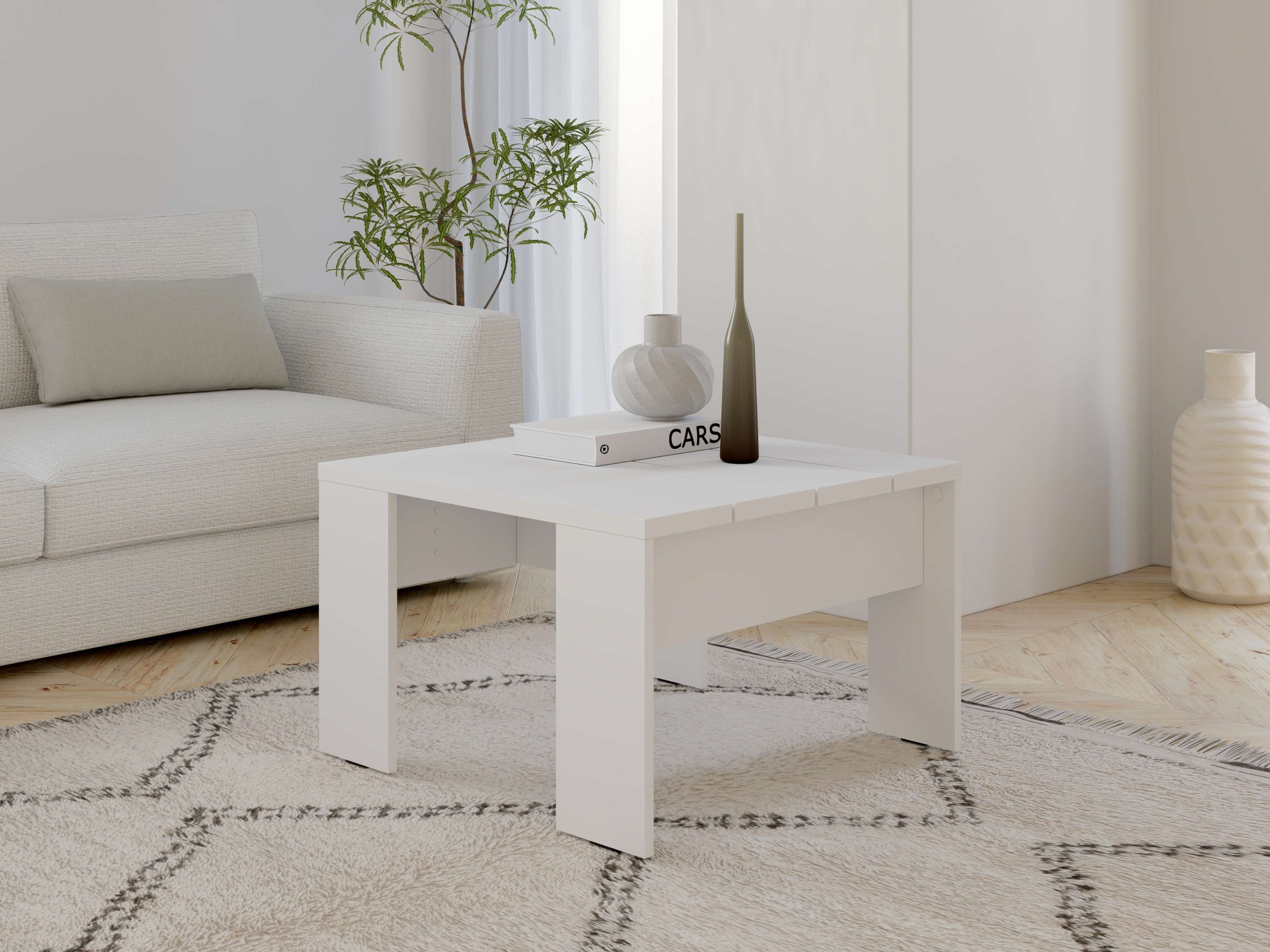 Home affaire Couchtisch »Montese, Wohnzimmertisch, Sofatisch, Beistelltisch, Kaffeetisch« Moderner Couchtisch: 3 Größen, 4 Farben – ideal für kleine Räume