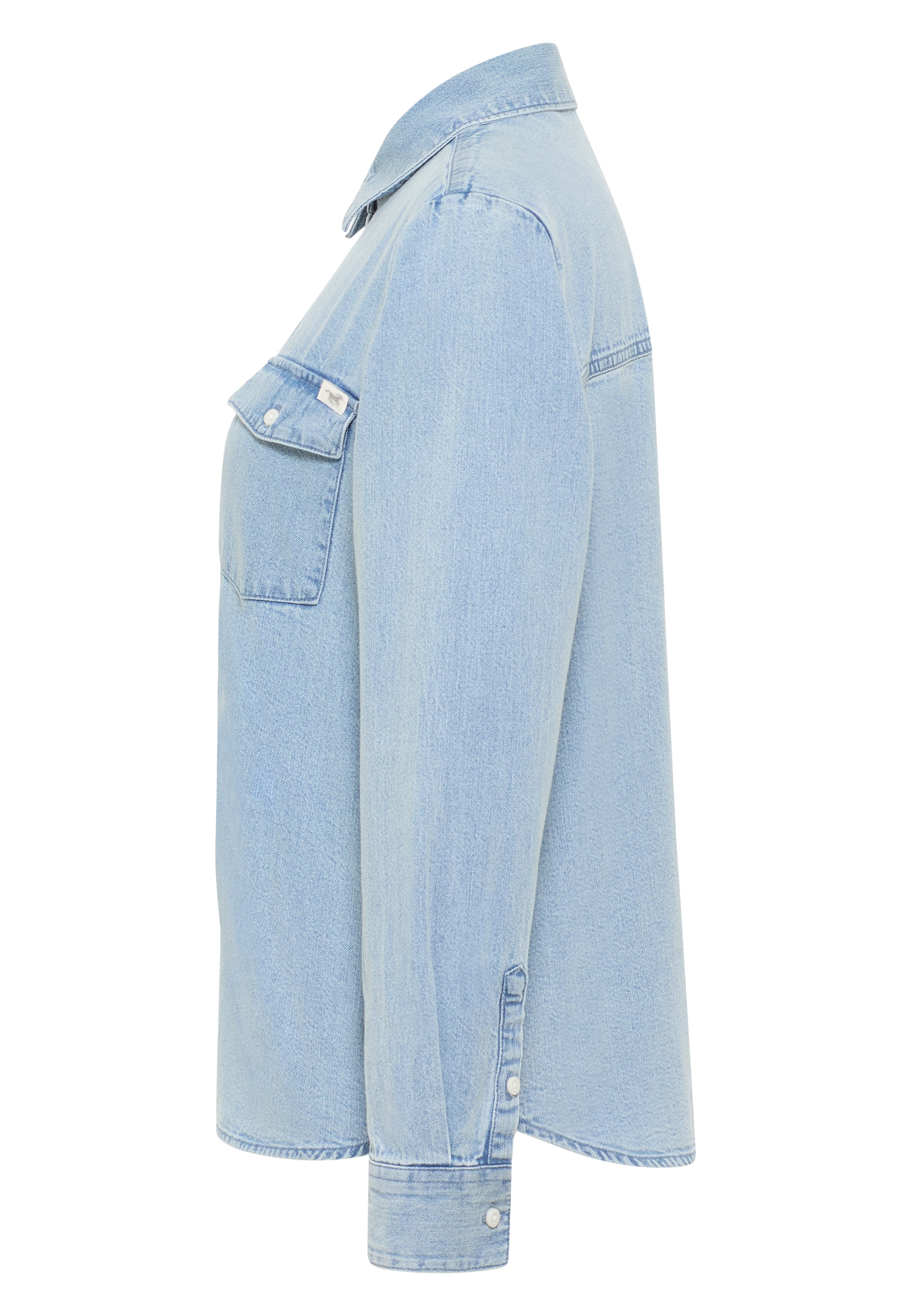 MUSTANG Hemdbluse »Damen Style Sedana Basic Shirt«