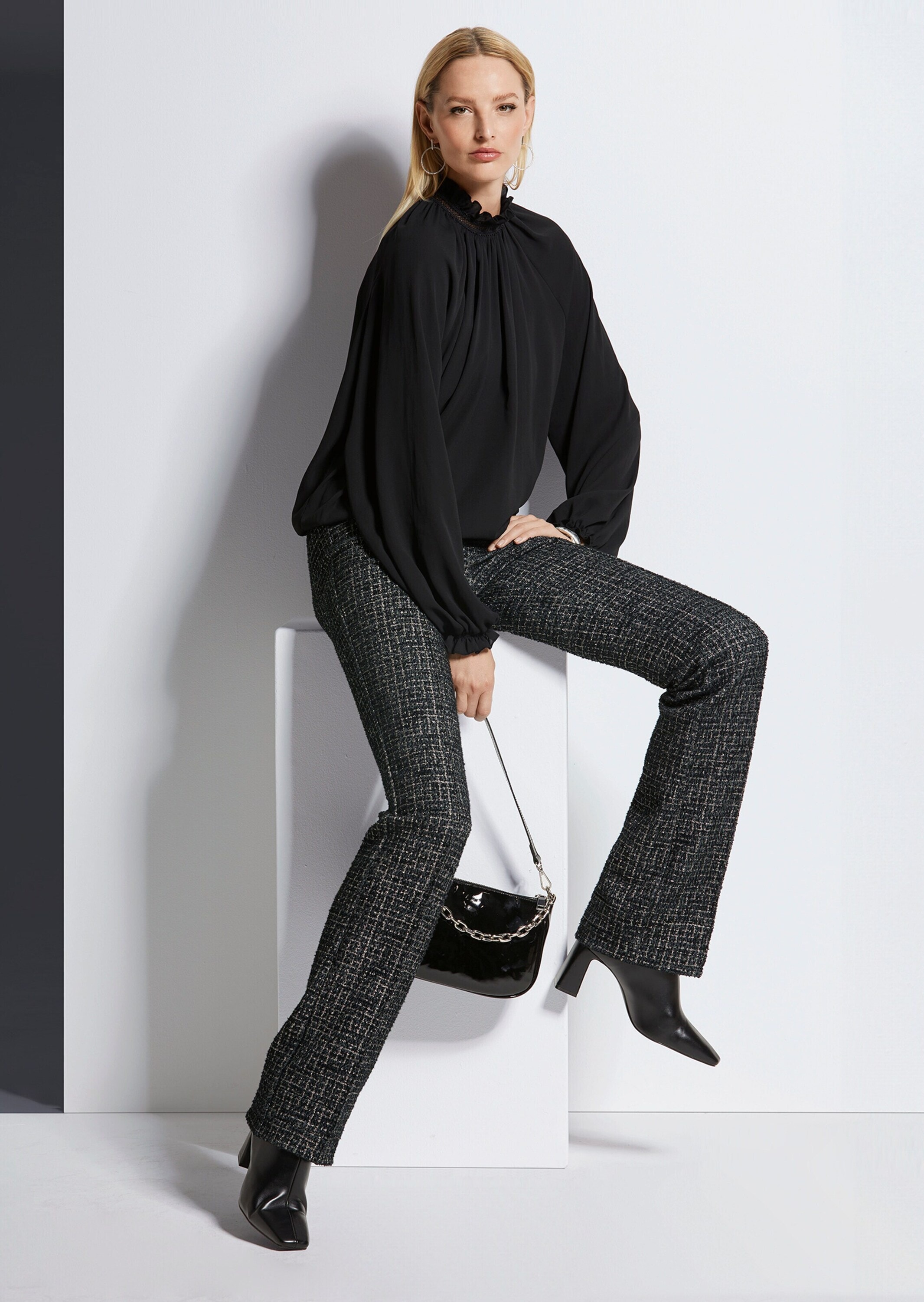 MADELEINE Langarmbluse »Blusenset Blusenset mit Rüschenakzenten«