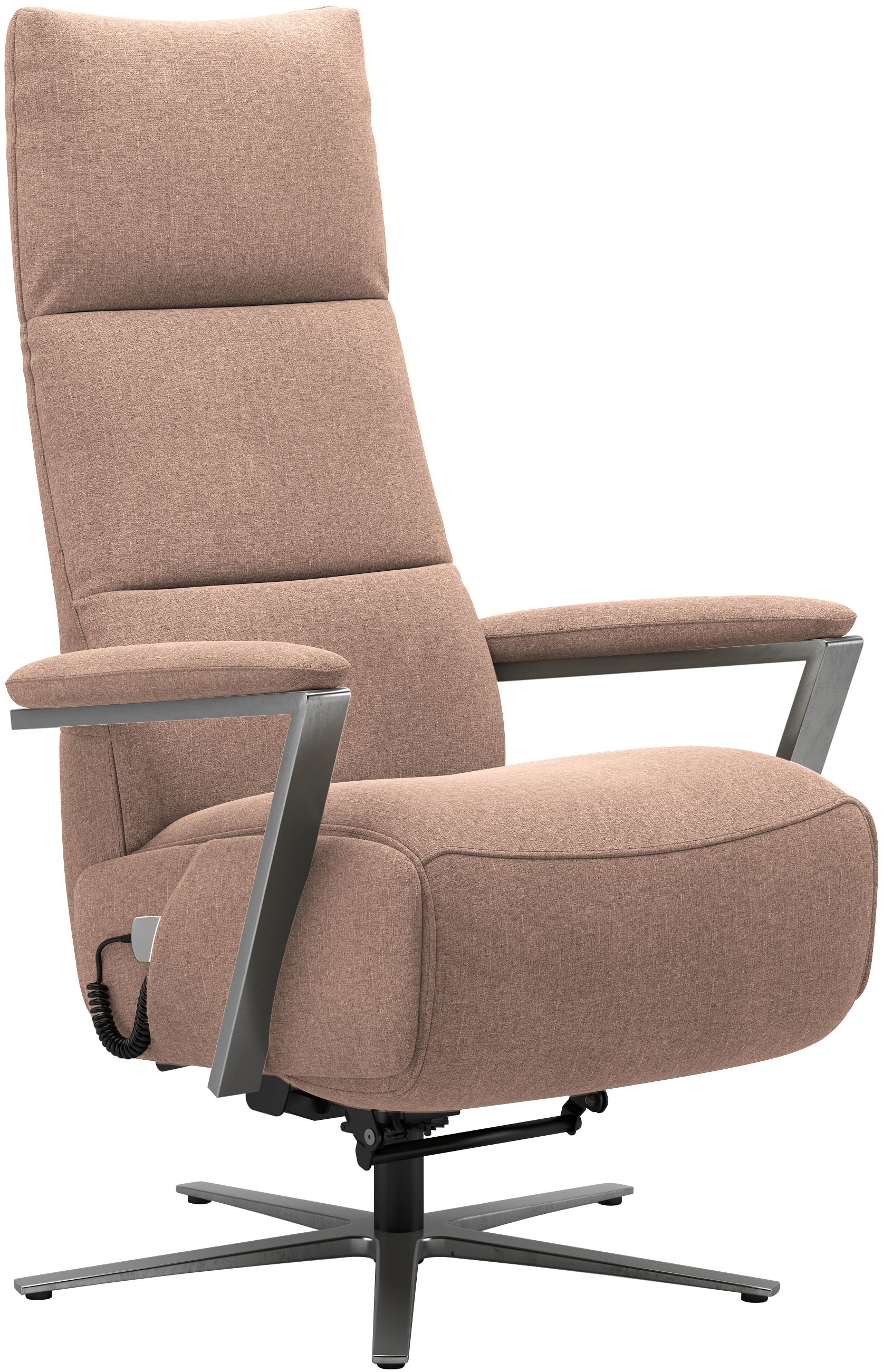 sit&more TV-Sessel »Vario Comfort, inkl. Kopfteilverstellung & 360° Drehfunktion«, mit Herz-Waage-Funktion & 3 Motoren, Höhe der Armlehnen 60cm