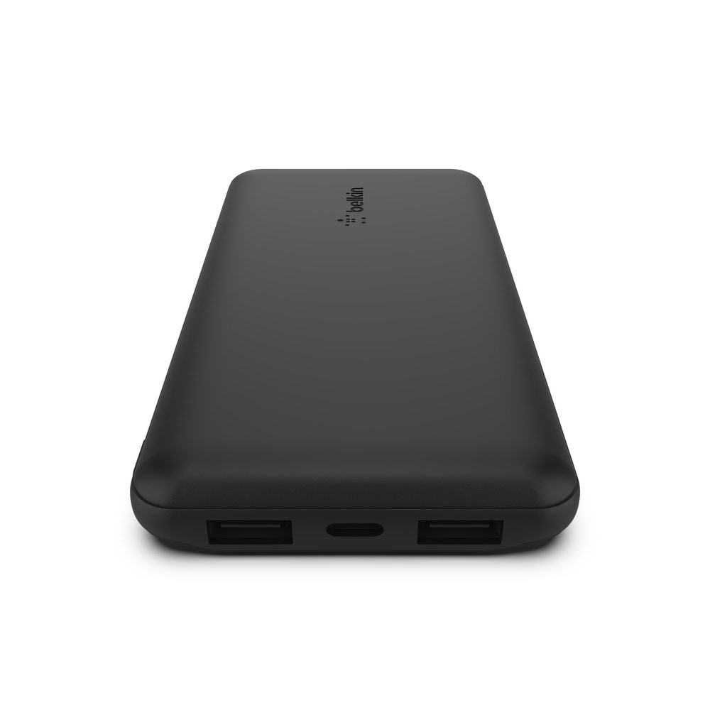 Belkin Powerbank »BoostCharge 10.000mAh Powerbank 15 Watt zum Laden von 3 Geräten«, 10000 mAh, 1x USB-C, 2x USB-A, Power für bis zu 40 Stunden